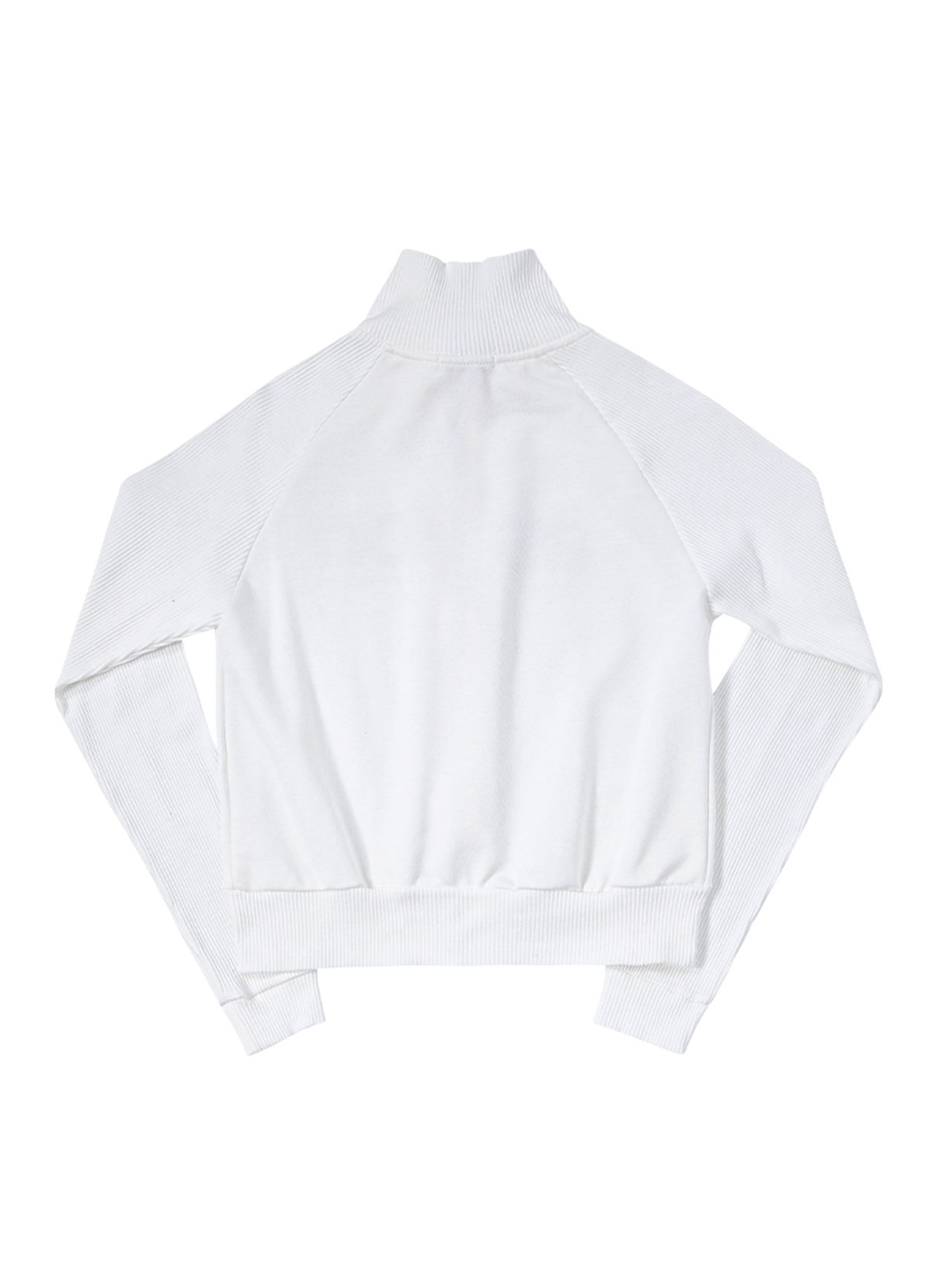애즈온(ASON) SALT ZIP-UP / WHITE