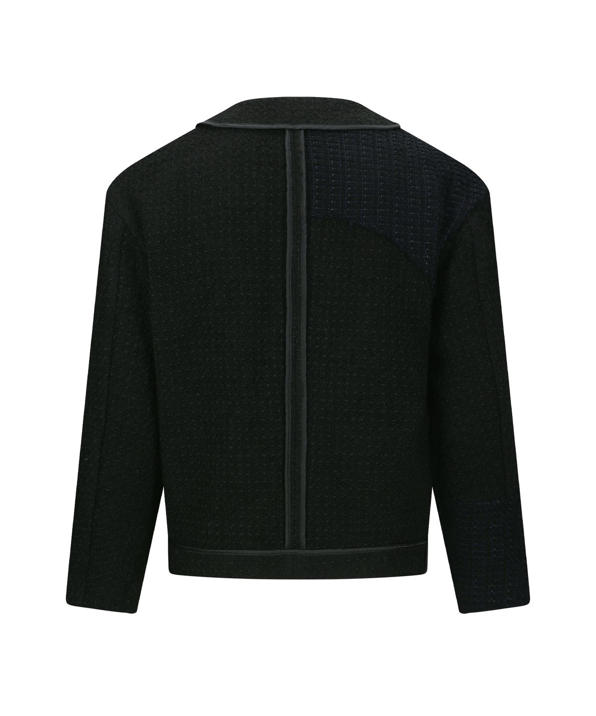 앤더슨벨(ADSB ANDERSSON BELL) UNISEX INSIDE OUT TWEED CARDIGAN awa732u(BLACK)