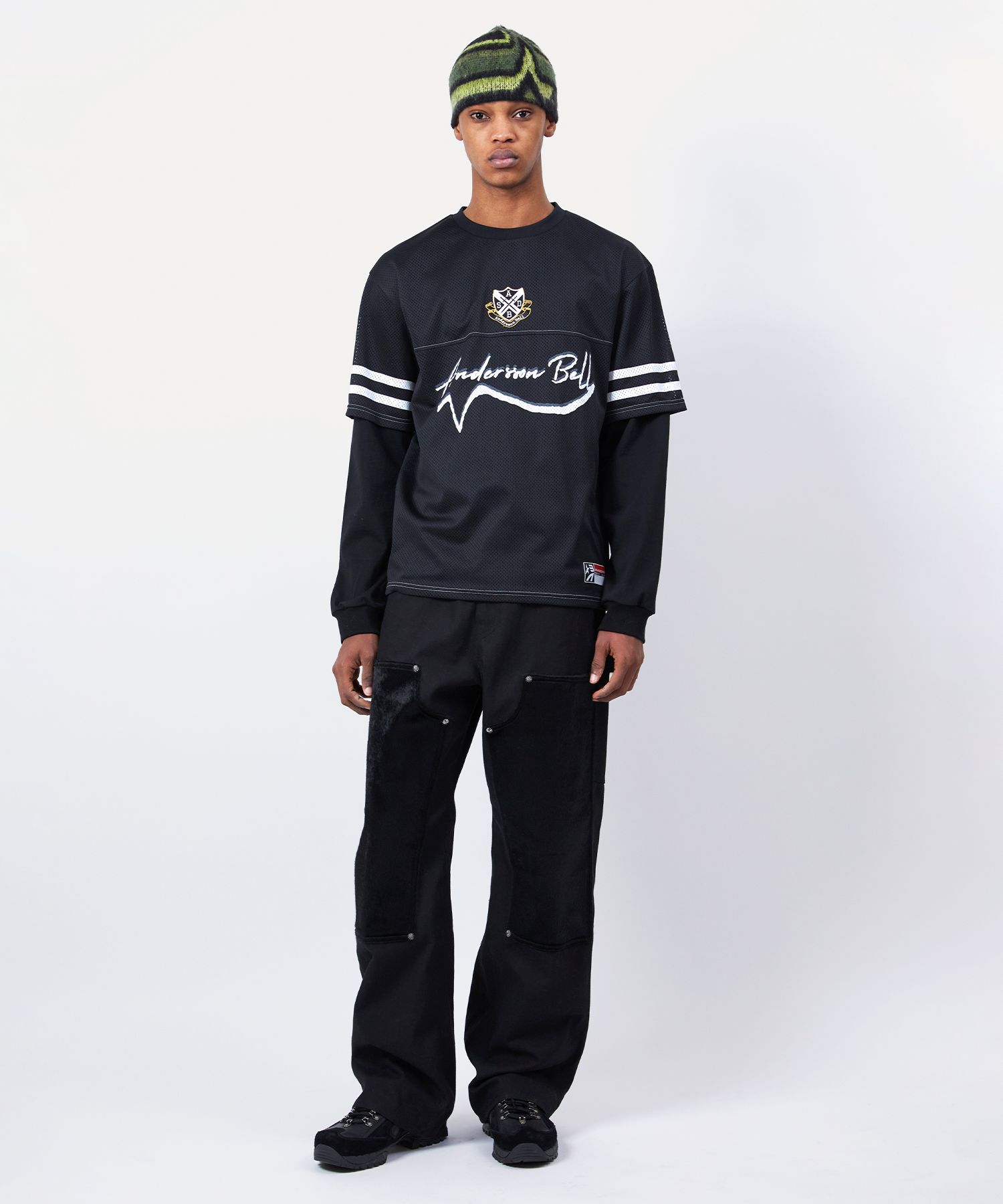 MUSINSA公式 | ANDERSSON BELL FOOTBALL LAYERED LONG SLEEVE T-SHIRT
