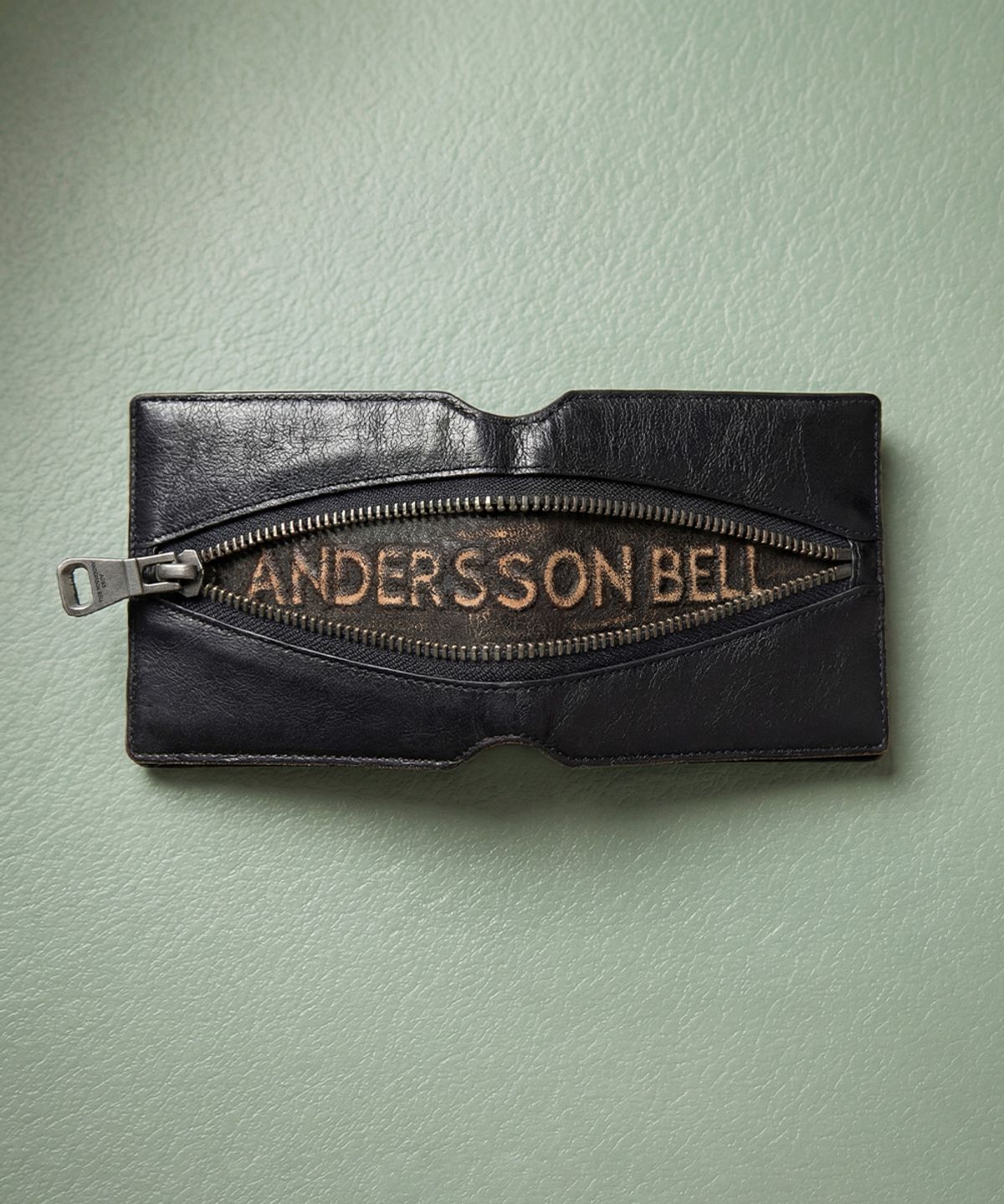 앤더슨벨(ADSB ANDERSSON BELL) ZIP WALLET aaa503u(BLACK/BROWN)