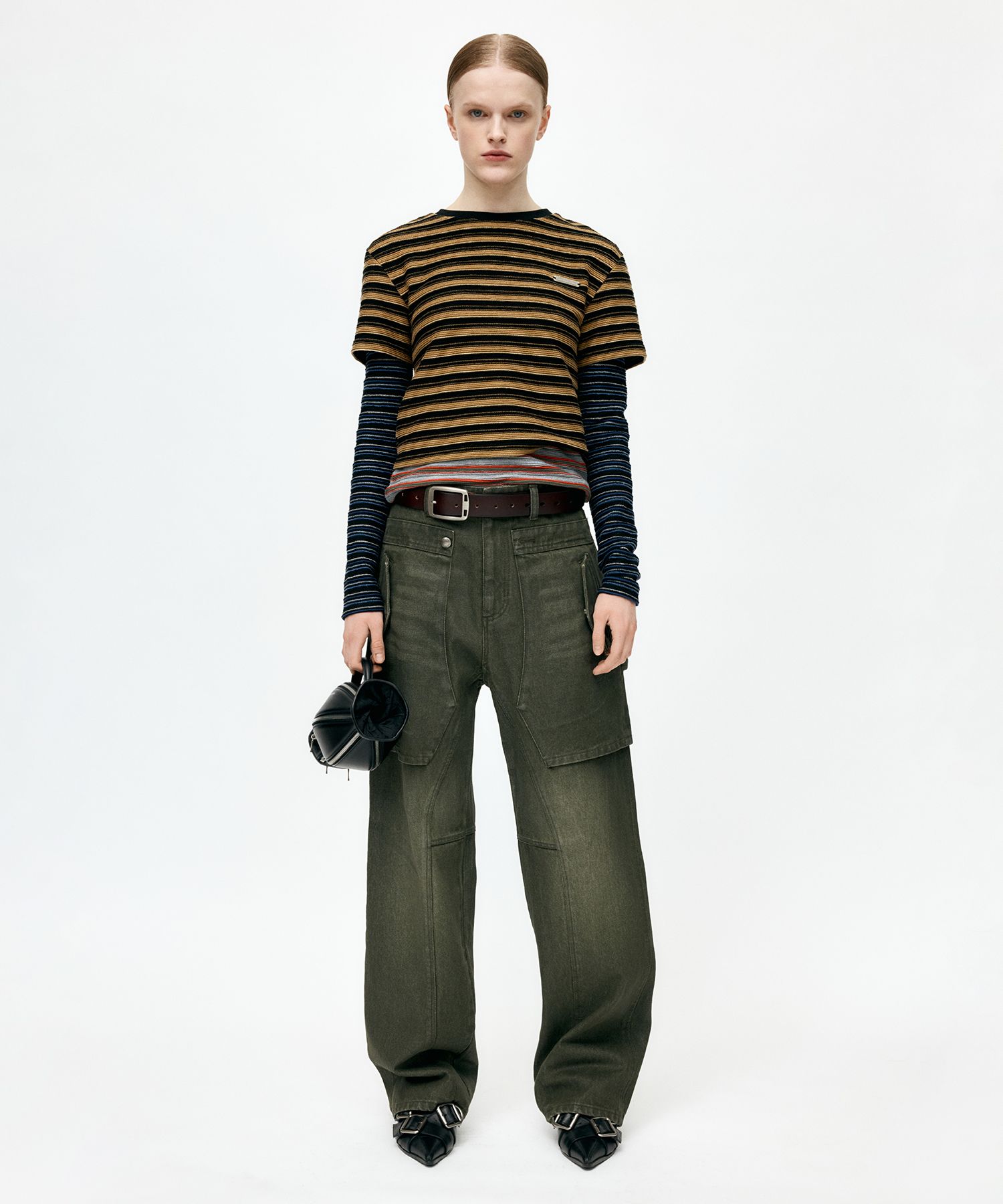 MUSINSA公式 | ANDERSSON BELL MULTI STRIPE LS T-SHIRTS atb1353w(MULTI)