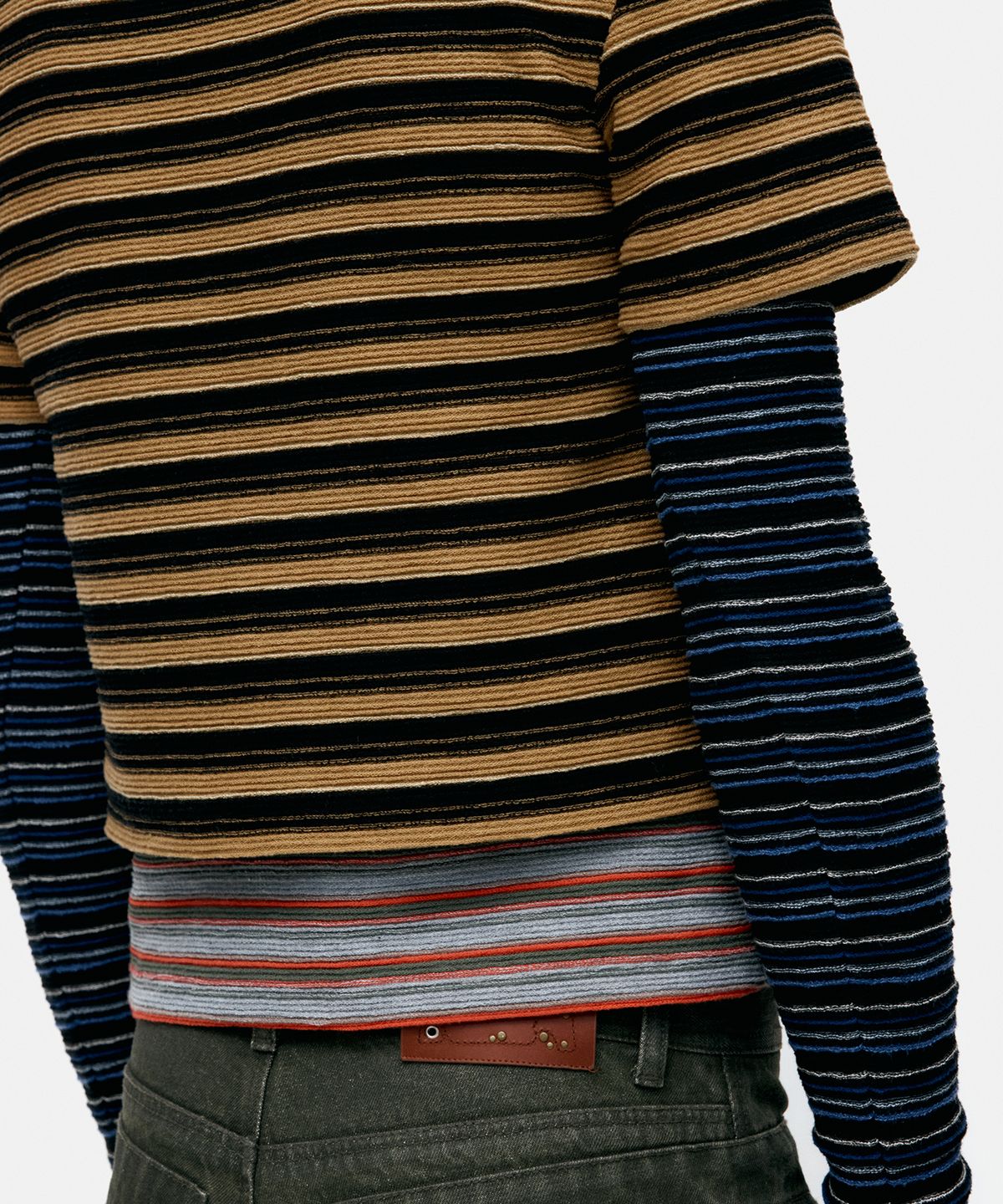 앤더슨벨(ADSB ANDERSSON BELL) MULTI STRIPE LS T-SHIRTS atb1353w(MULTI)