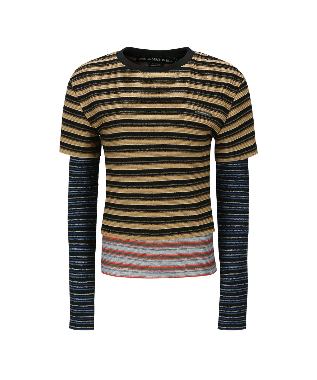 앤더슨벨(ADSB ANDERSSON BELL) MULTI STRIPE LS T-SHIRTS atb1353w(MULTI)