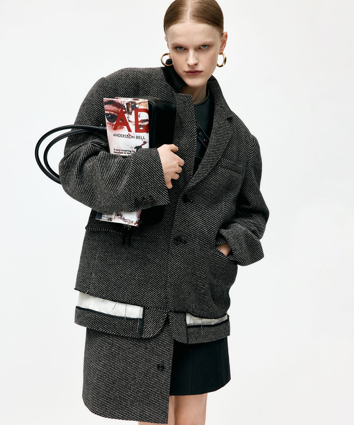 앤더슨벨(ADSB ANDERSSON BELL) MAGAZINE BAG aaa491w(RED)