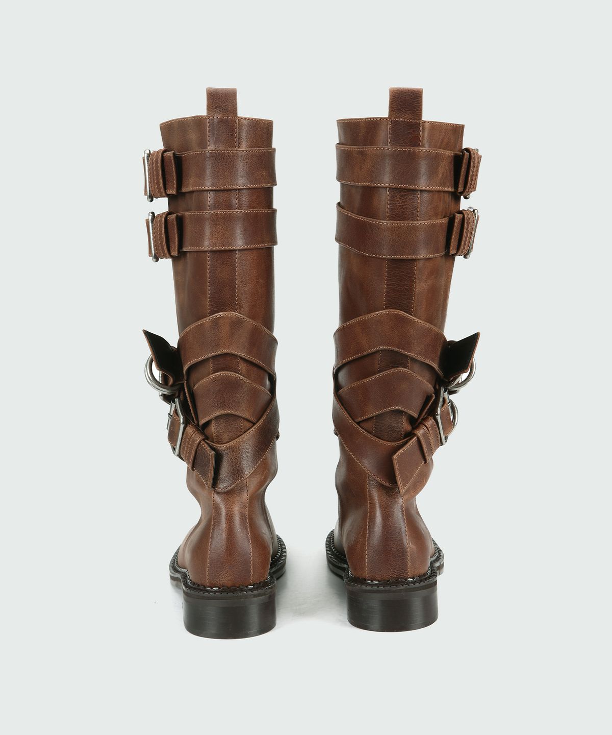 앤더슨벨(ADSB ANDERSSON BELL) LAYERED STRAP BOOTS aaa484w(BROWN)