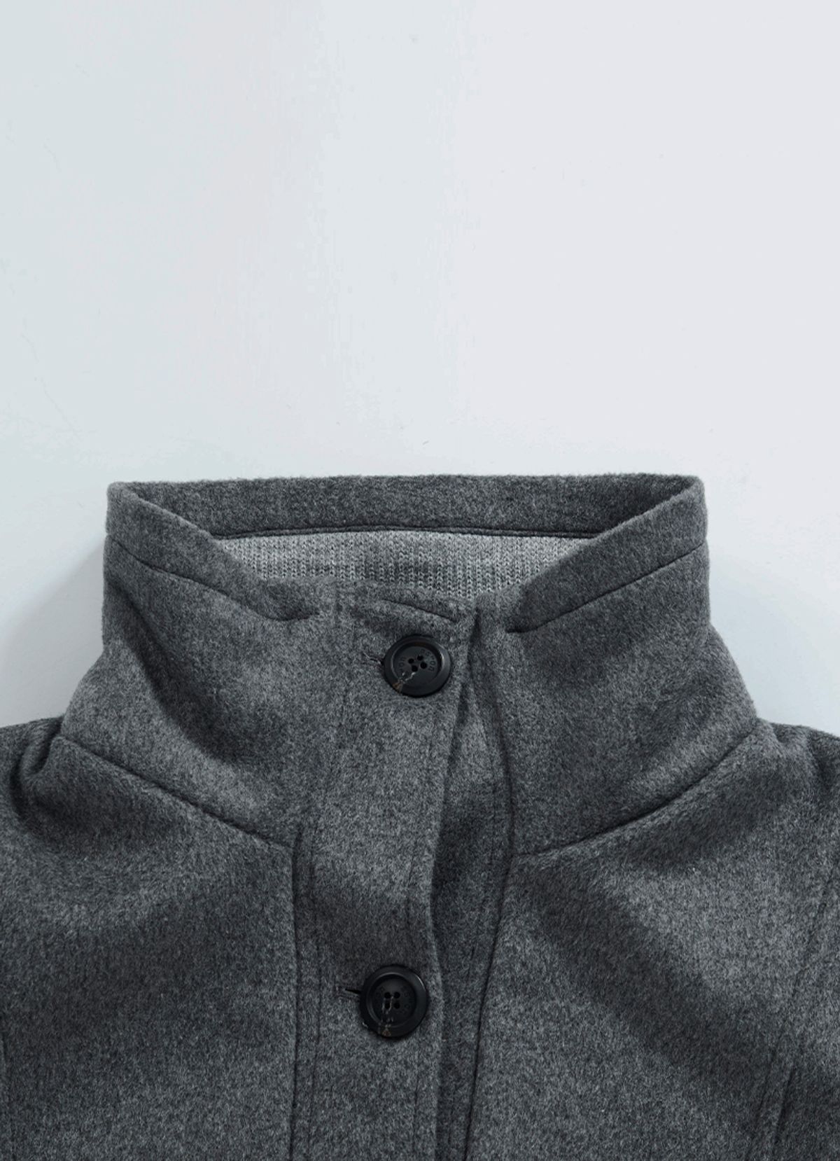 애즈온(ASON) DUMBO WOOL JACKET / GRAY
