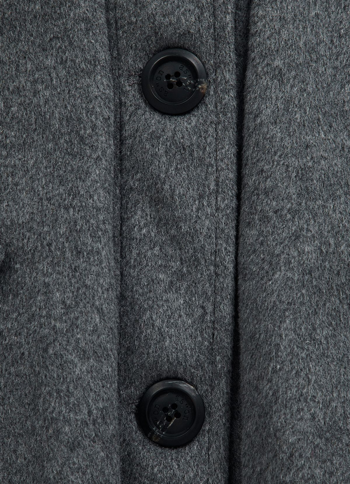 애즈온(ASON) DUMBO WOOL JACKET / GRAY