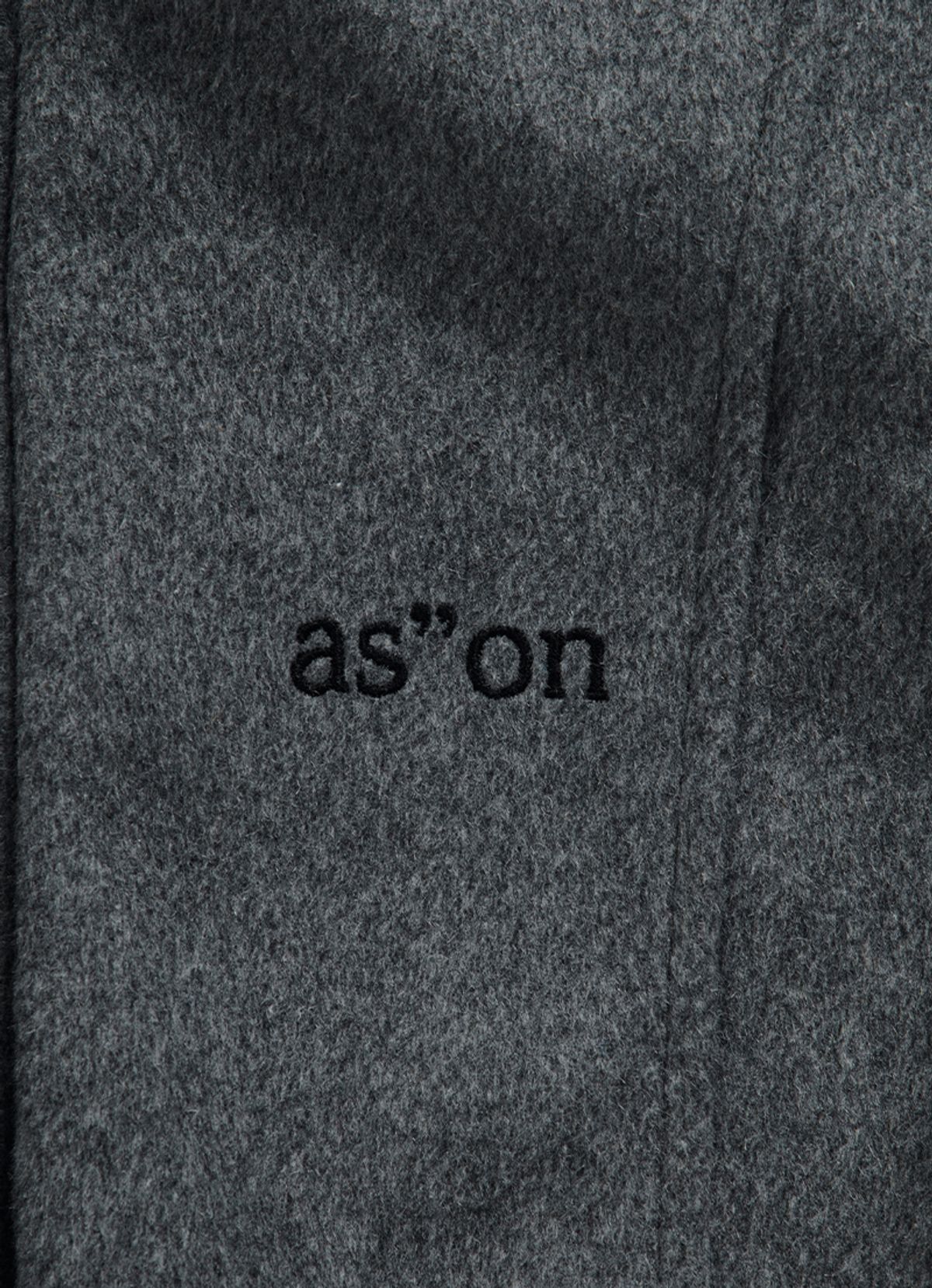 애즈온(ASON) DUMBO WOOL JACKET / GRAY