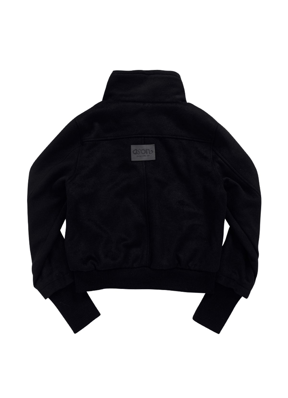 애즈온(ASON) DUMBO WOOL JACKET / BLACK