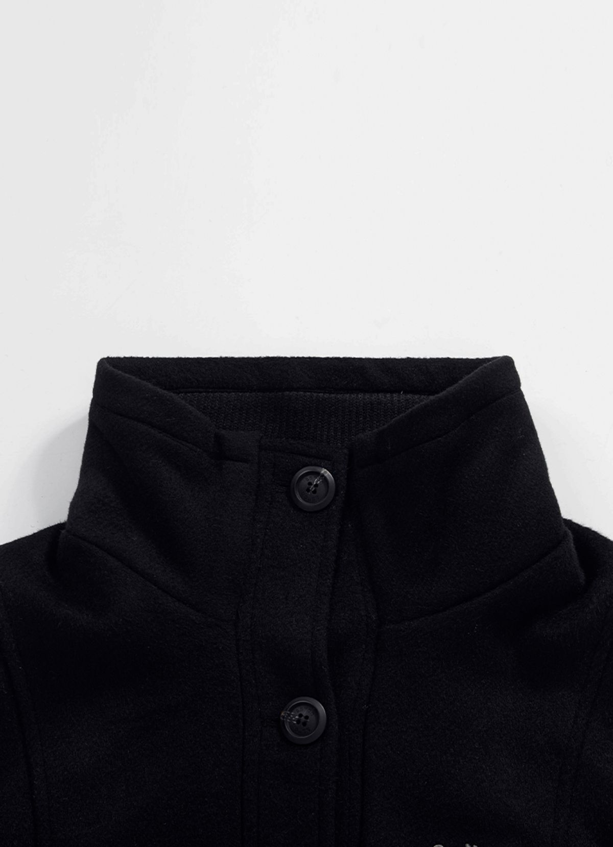 애즈온(ASON) DUMBO WOOL JACKET / BLACK