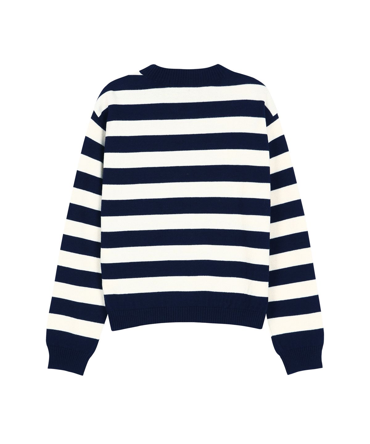 앤더슨벨(ADSB ANDERSSON BELL) GIRLS HEART MESSAGE CREW-NECK SWEATER atb1464w(NAVY/IVORY)