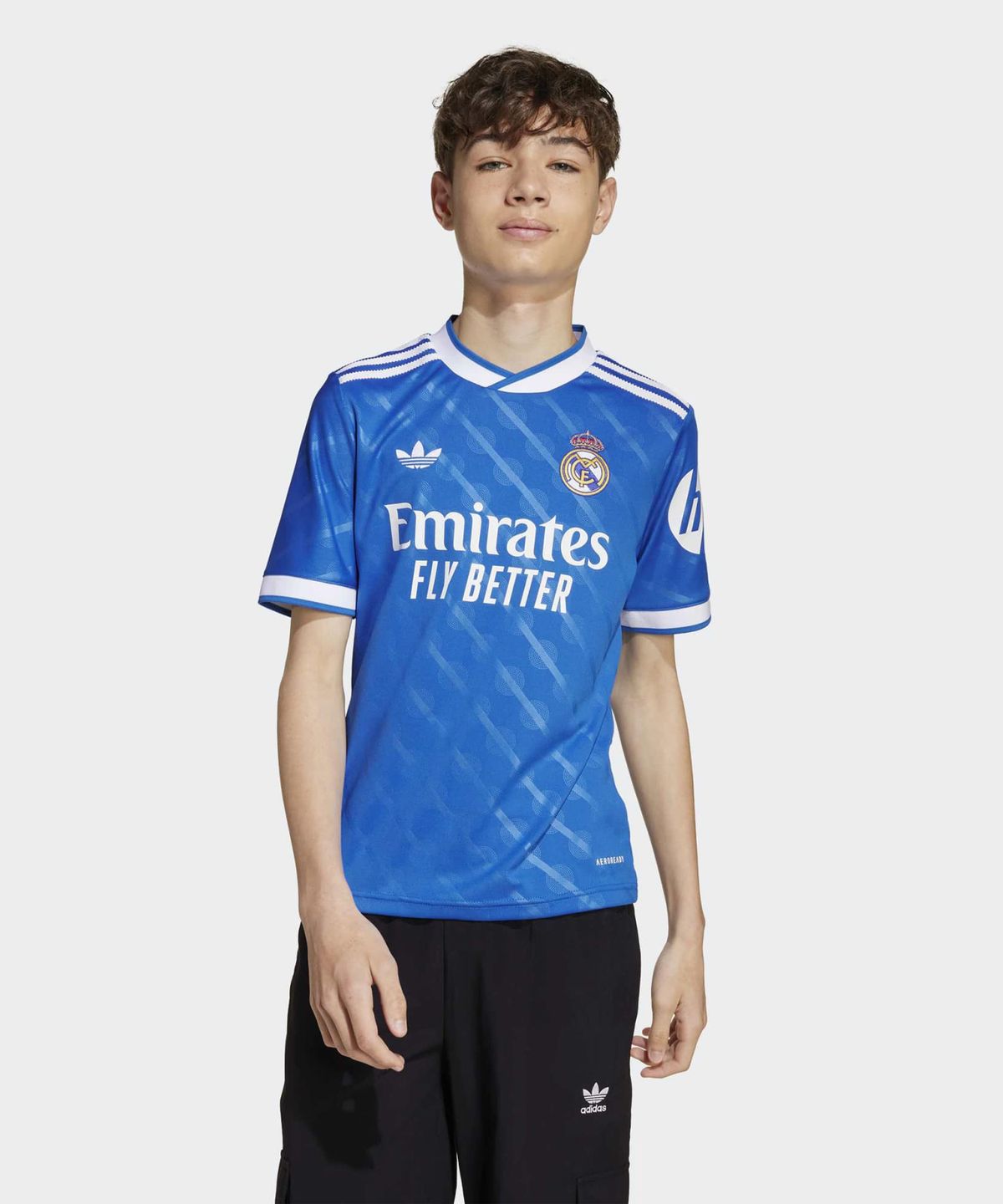 아디다스 키즈(ADIDAS KIDS) 레알 마드리드 25/26 써드 저지 키즈 - 블루 / JP3930