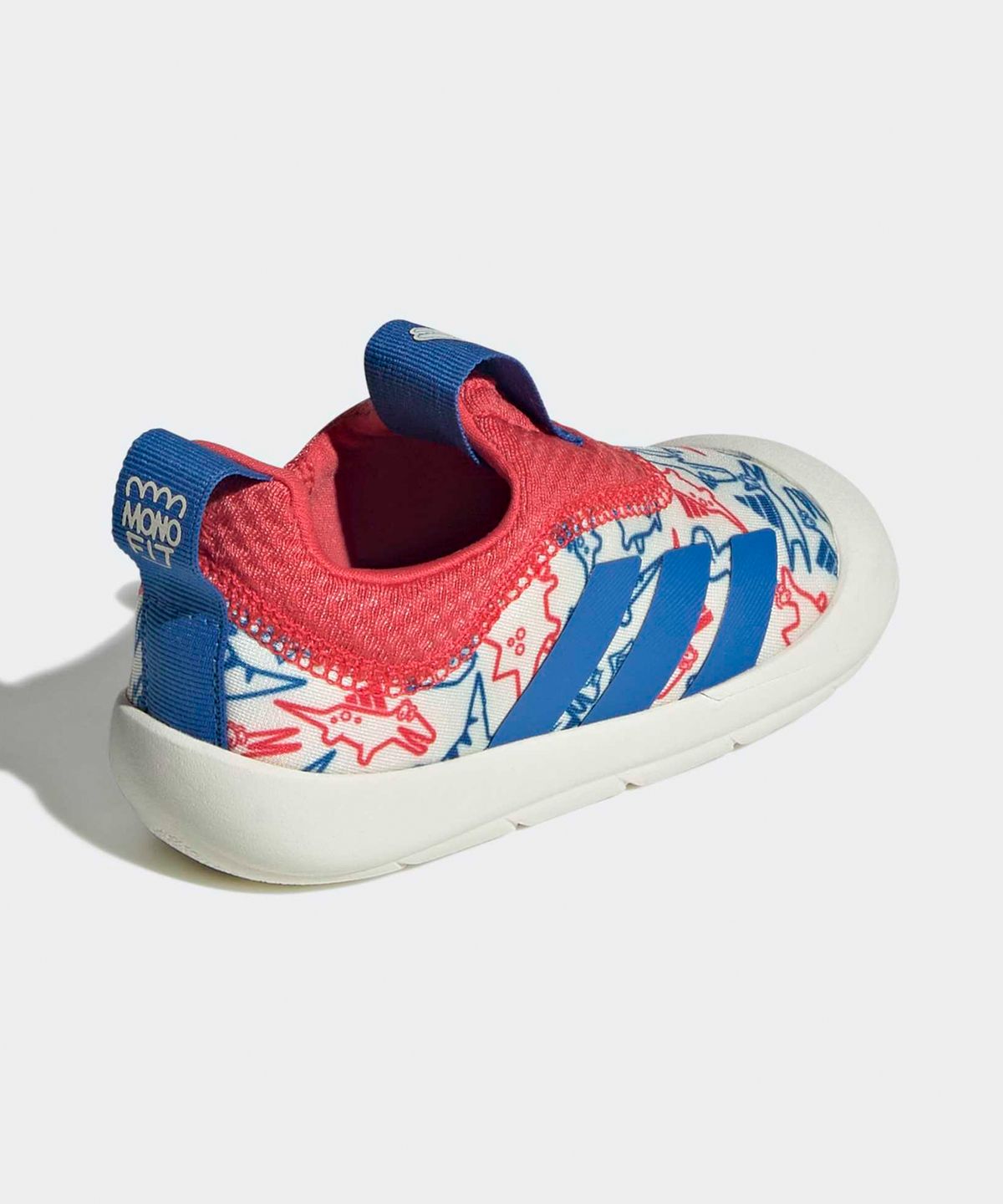 아디다스 키즈(ADIDAS KIDS) 모노핏 디노 슬립온 인펀트 - 화이트 / JQ7831