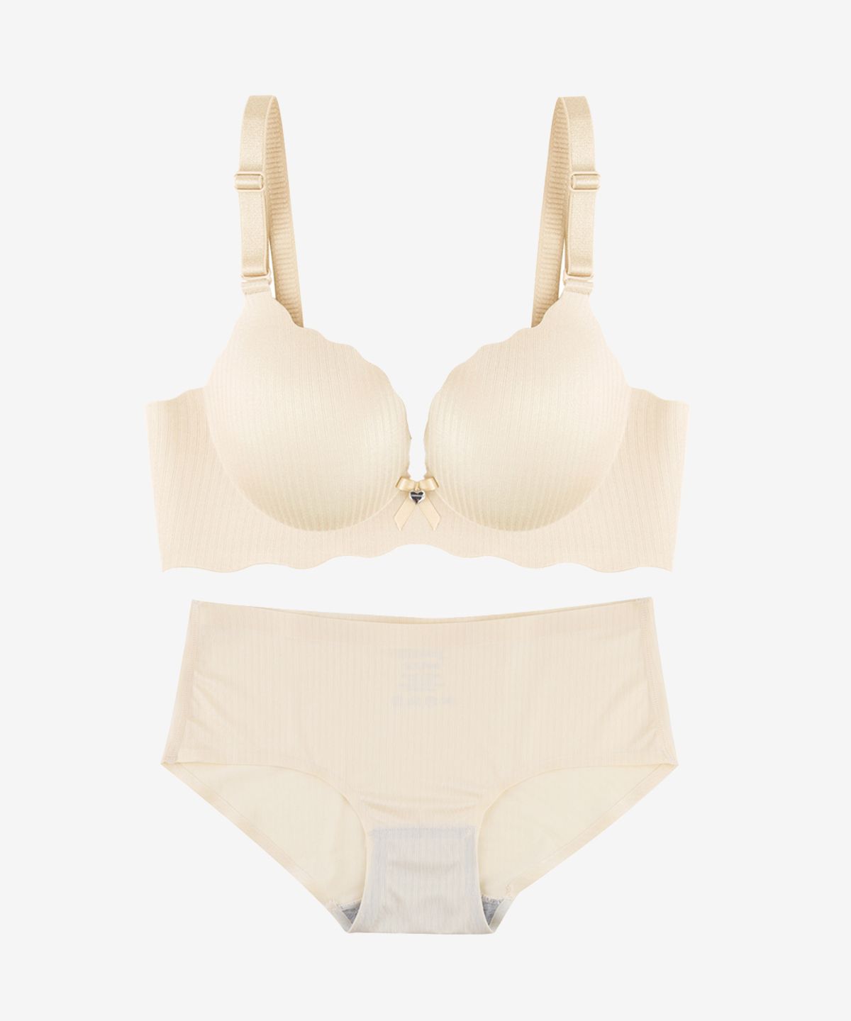 크라시앙(CRASSIANG) 4cm 판타지아 볼륨브라+팬티 set