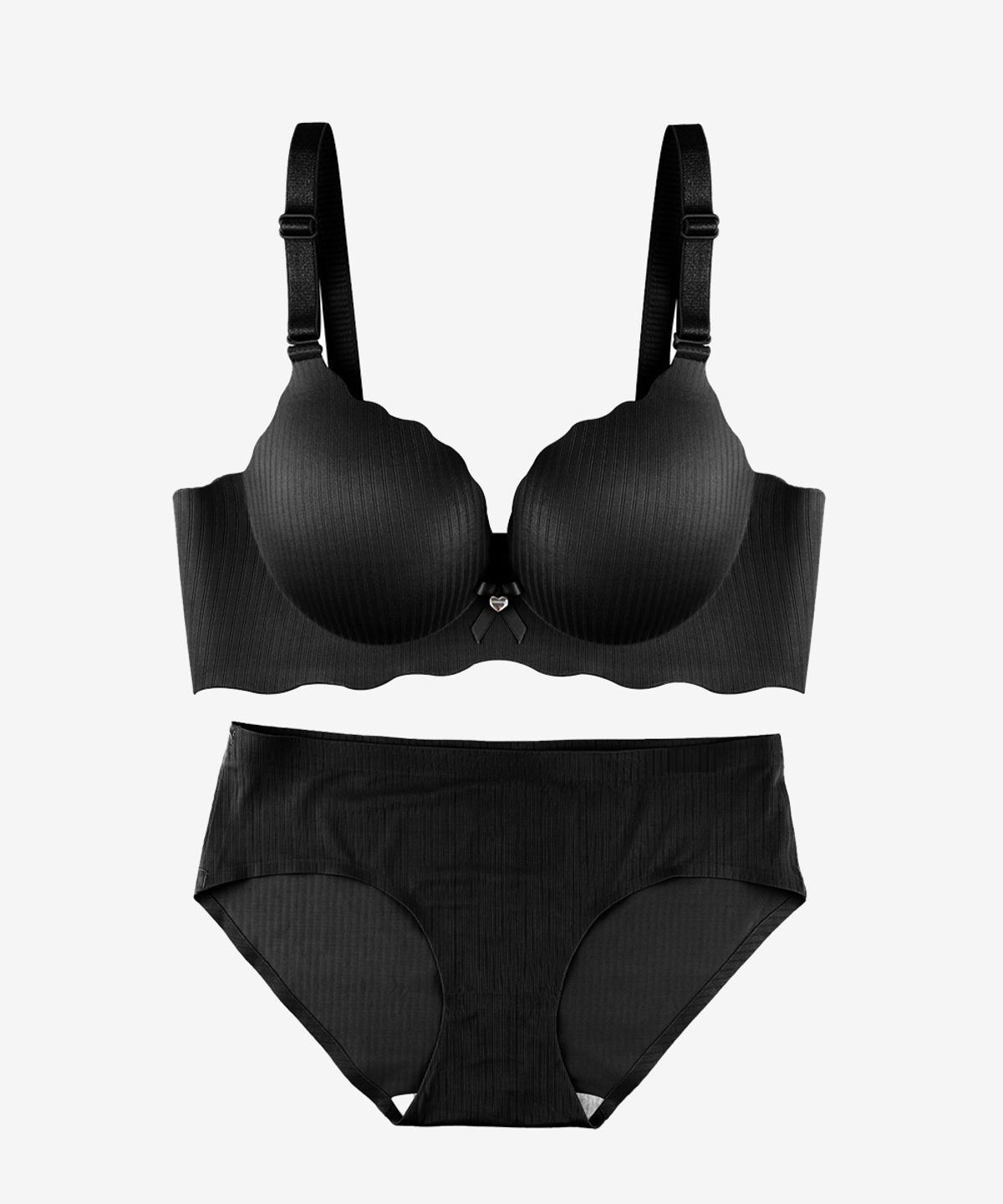 크라시앙(CRASSIANG) 4cm 판타지아 볼륨브라+팬티 set