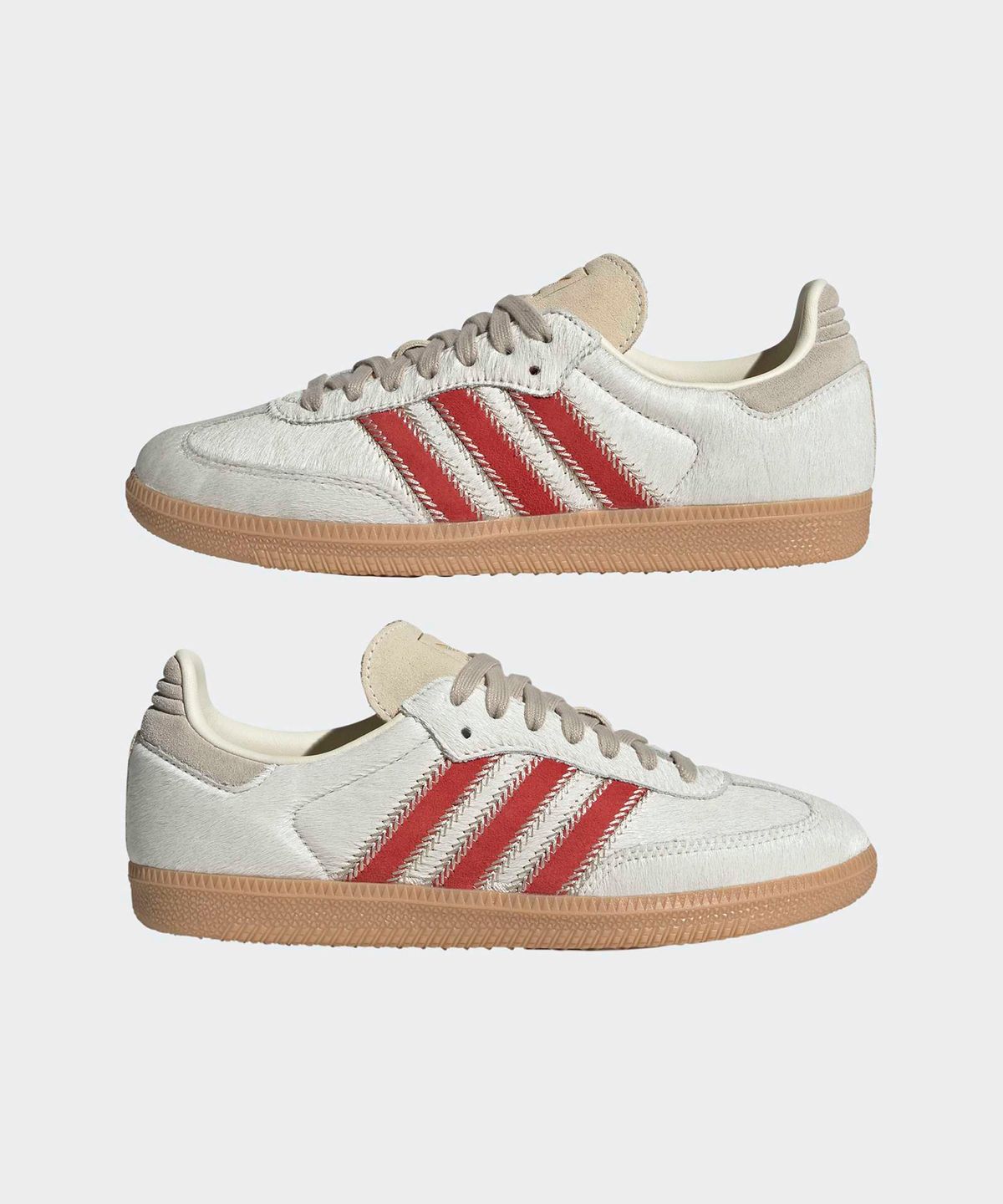 아디다스(ADIDAS) 삼바 OG - 크림화이트:레드 / JS3935