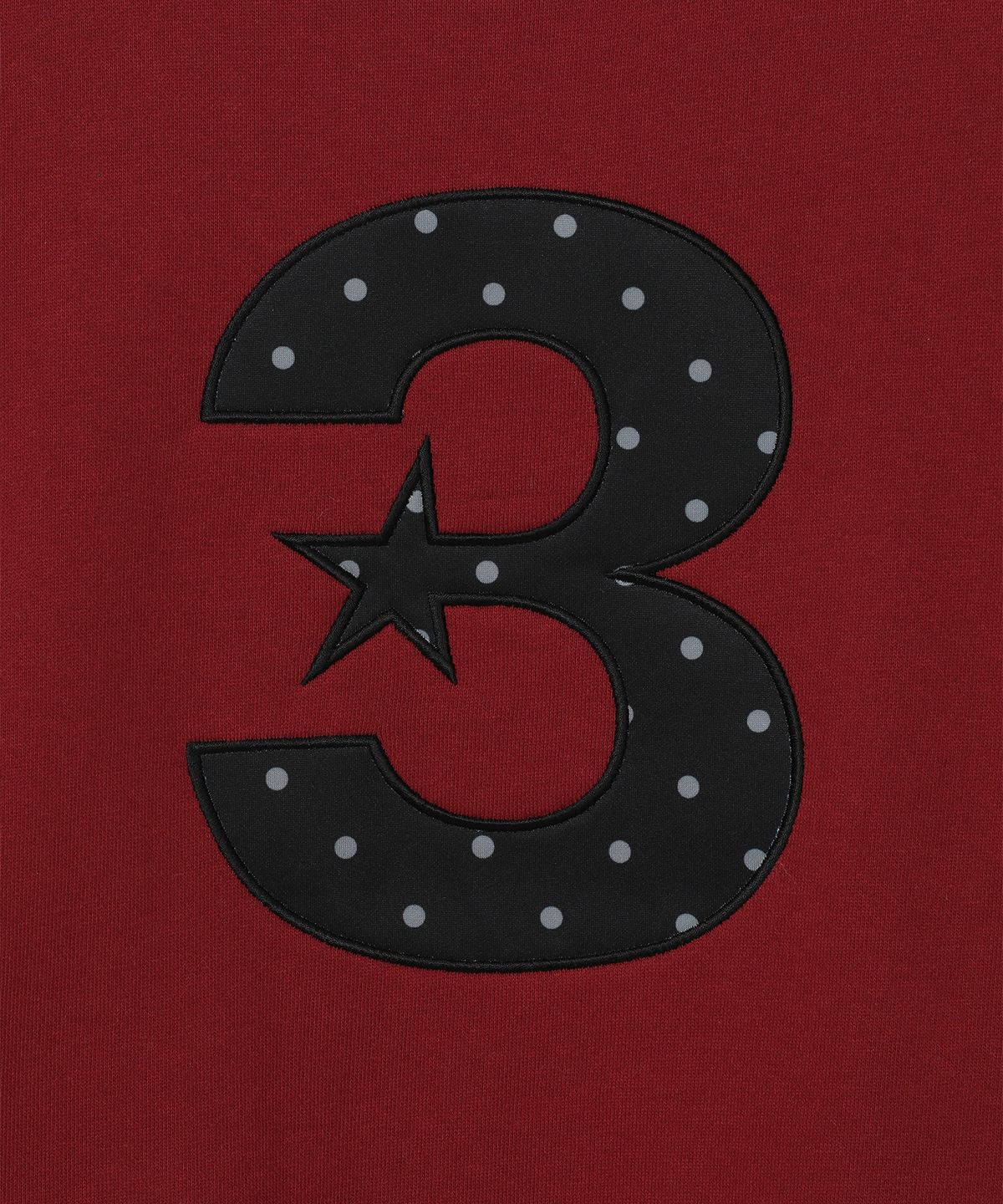 바우프(BAUF) 3 logo 엔젤 맨투맨 [레드]