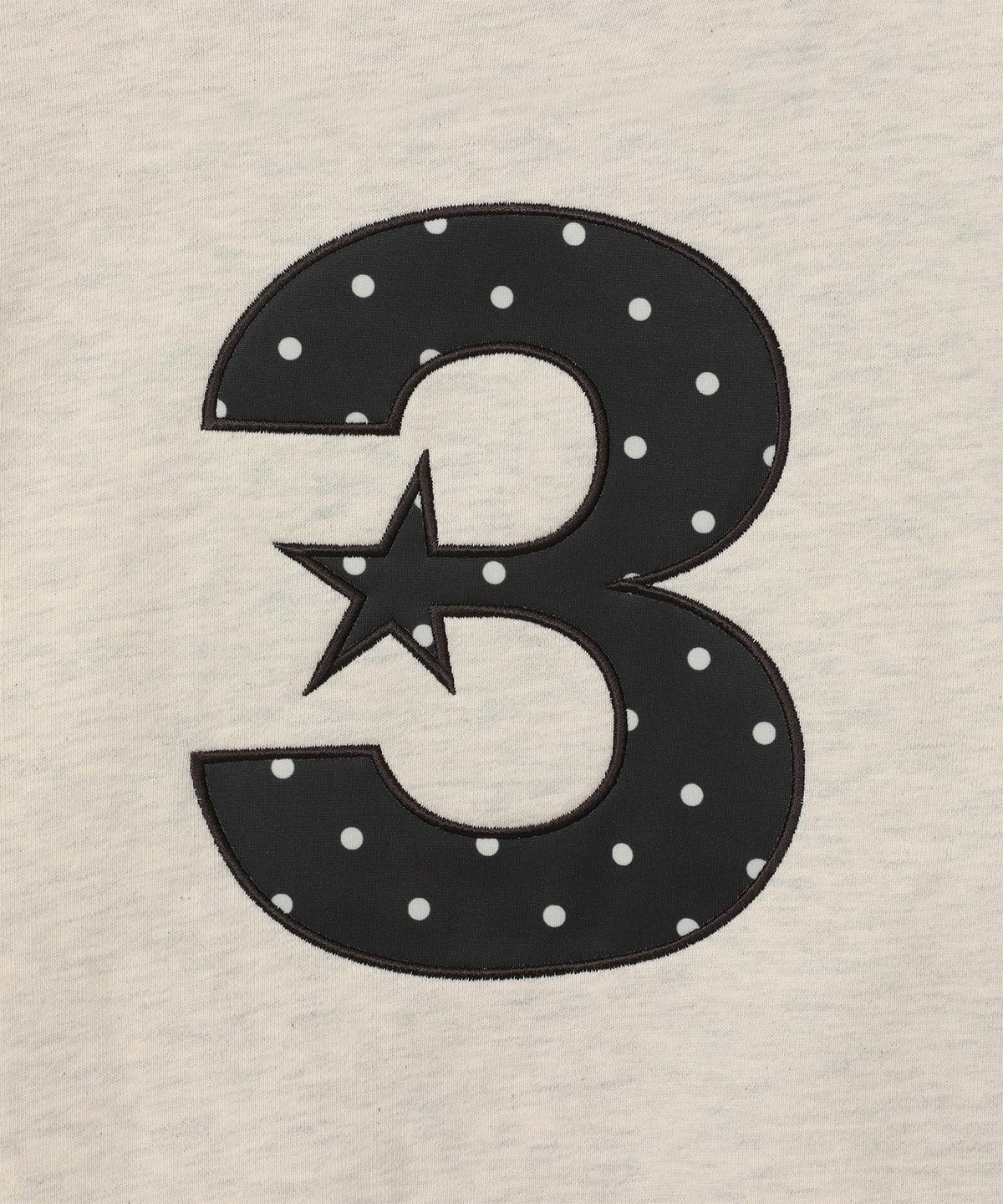 바우프(BAUF) 3 logo 엔젤 맨투맨 [오트밀]