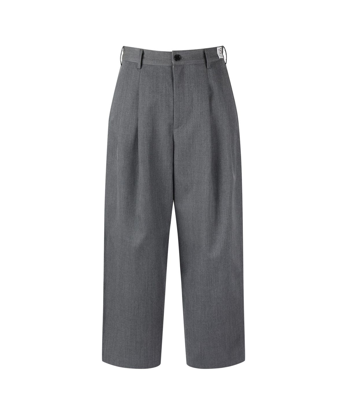 래코드(RECODE) Curved Two Tuck Pants RKPAA25614GYX