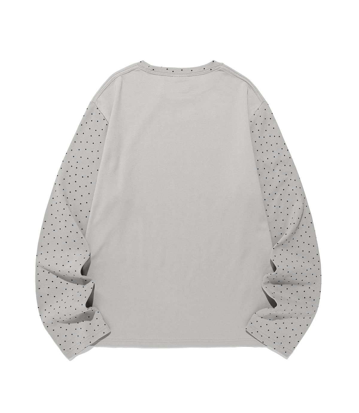 나이스고스트클럽(NICEGHOSTCLUB) WRESTLING STAR L/S TEE_GREY(NG2FFUT552A)