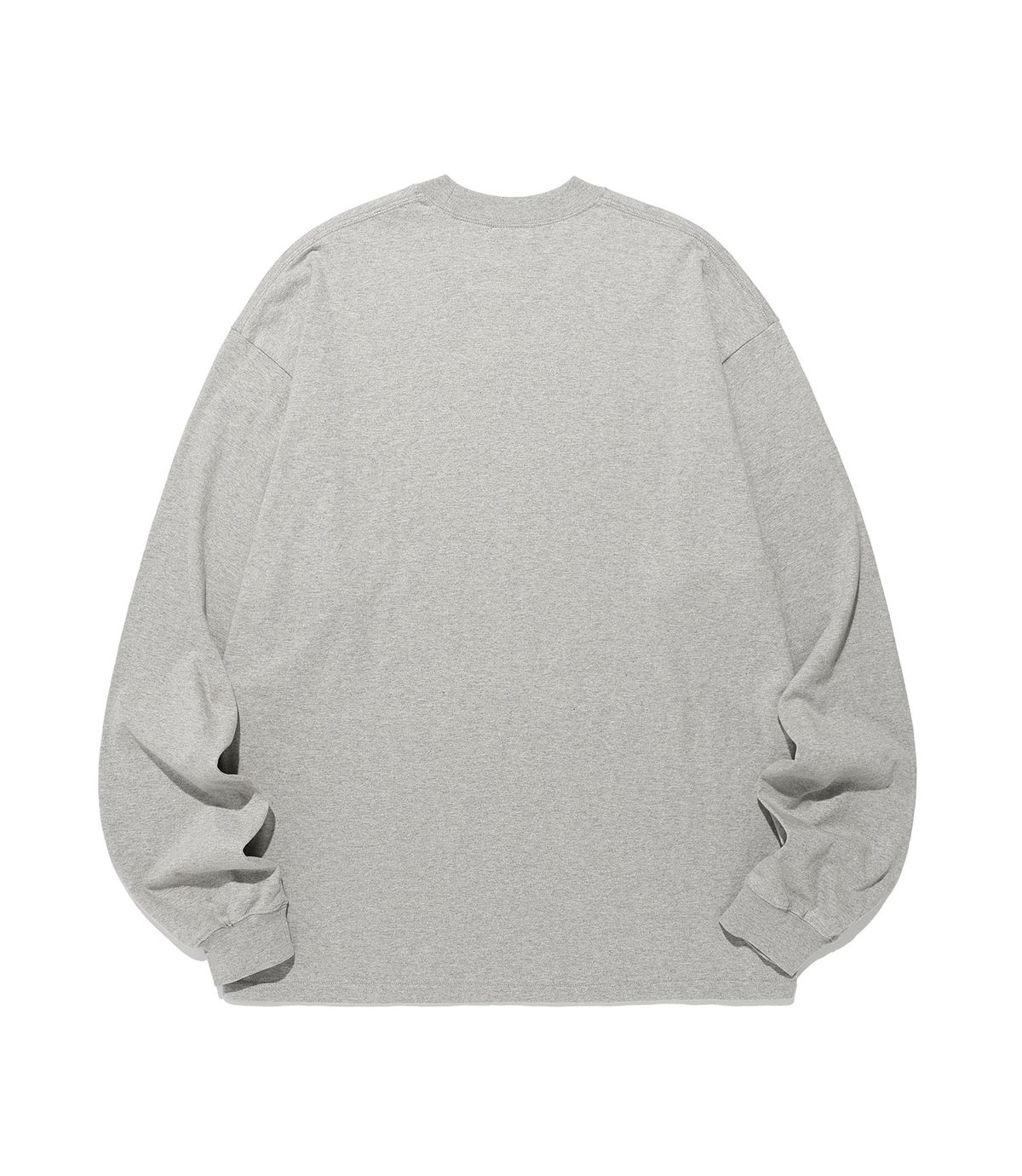 나이스고스트클럽(NICEGHOSTCLUB) LITTLE DEVIL GIRL BIG BIG L/S TEE_GREY(NG2FFUT553A)