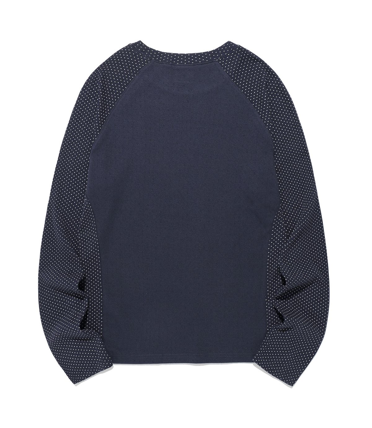 나이스고스트클럽(NICEGHOSTCLUB) GIRL GANG STAR SLIM L/S TEE_NAVY(NG2FFUT554A)