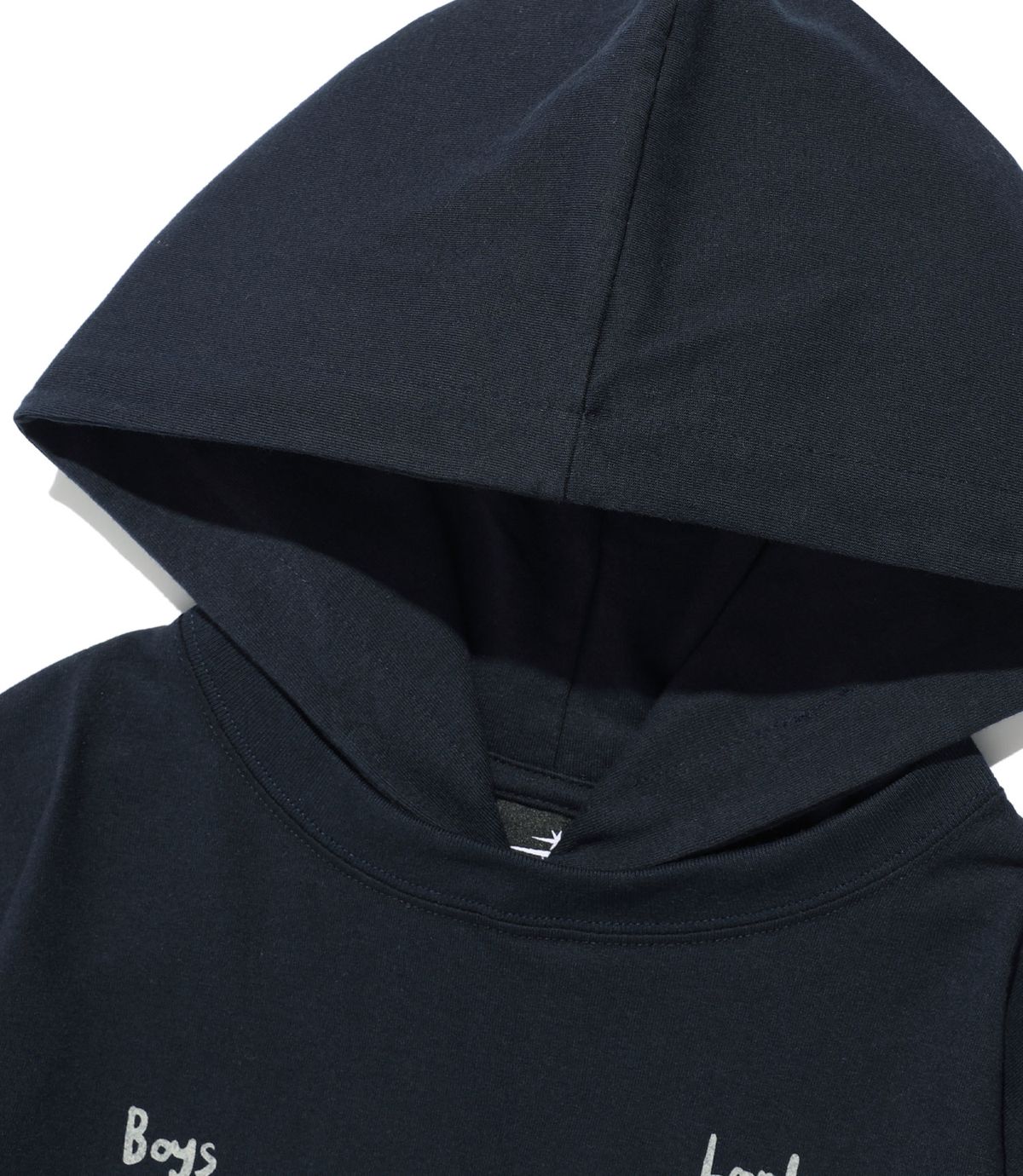 나이스고스트클럽(NICEGHOSTCLUB) THINK LAYERED L/S HOODIE_NAVY(NG2FFUT557A)