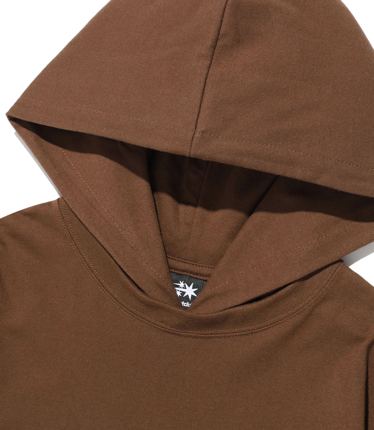나이스고스트클럽(NICEGHOSTCLUB) THINK LAYERED L/S HOODIE_BROWN(NG2FFUT557A)