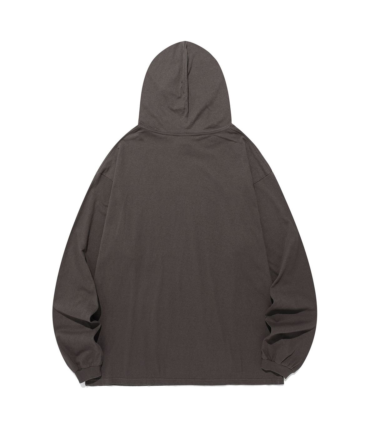 나이스고스트클럽(NICEGHOSTCLUB) DOODLE BIG BIG L/S HOODIE_CHARCOAL(NG2FFUT558A)