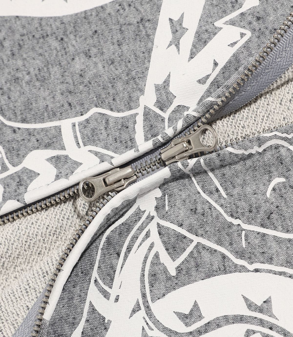나이스고스트클럽(NICEGHOSTCLUB) CHAOS GIRL HOODIE ZIPUP_CHARCOAL(NG2FFUM481A)