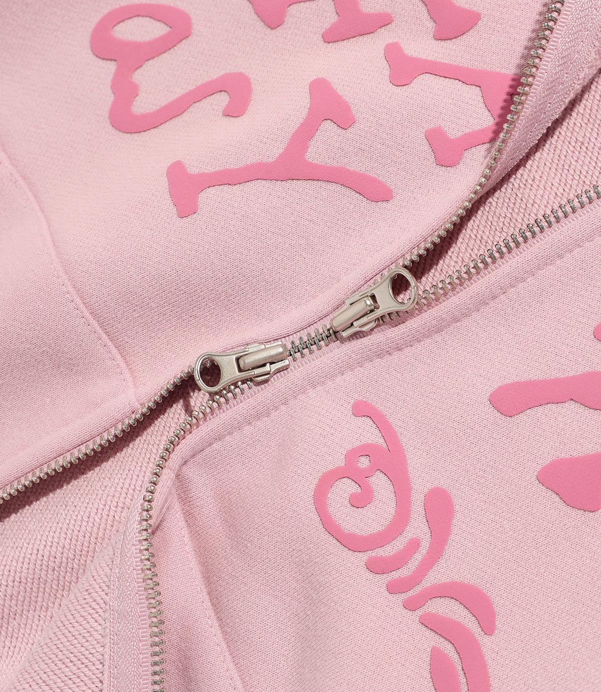 나이스고스트클럽(NICEGHOSTCLUB) DARK FANTASY HOODIE ZIP UP_PINK(NG2FFUM483A)