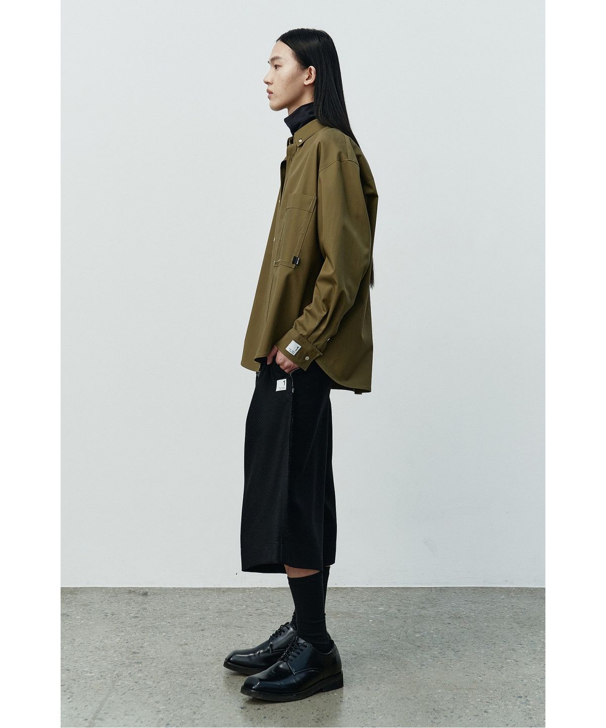 래코드(RECODE) Deconstructed Pocket Shirt RKSAA25612KHX