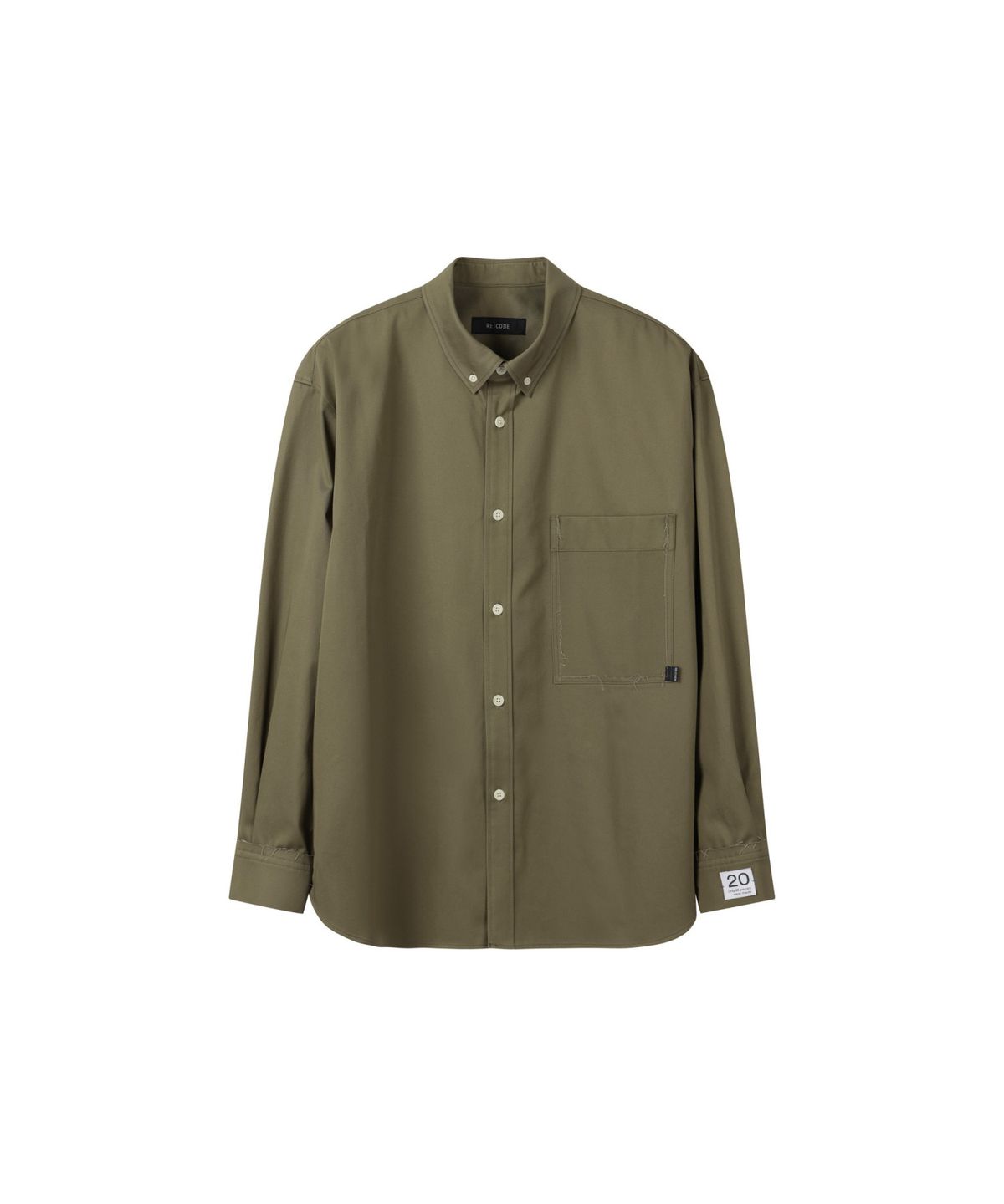 래코드(RECODE) Deconstructed Pocket Shirt RKSAA25612KHX