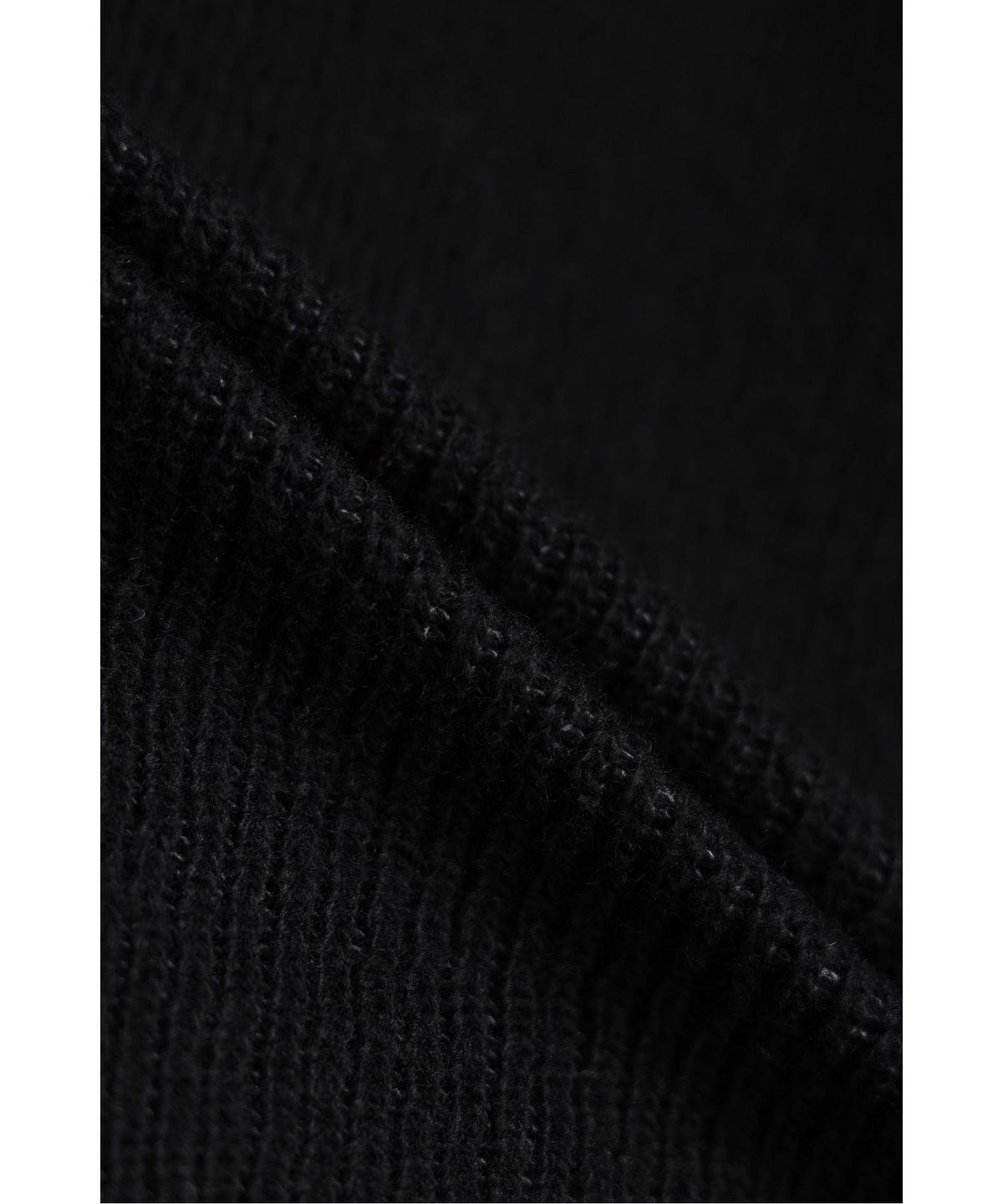 래코드(RECODE) Two way Shawl Knit  RQWAA25516BKX