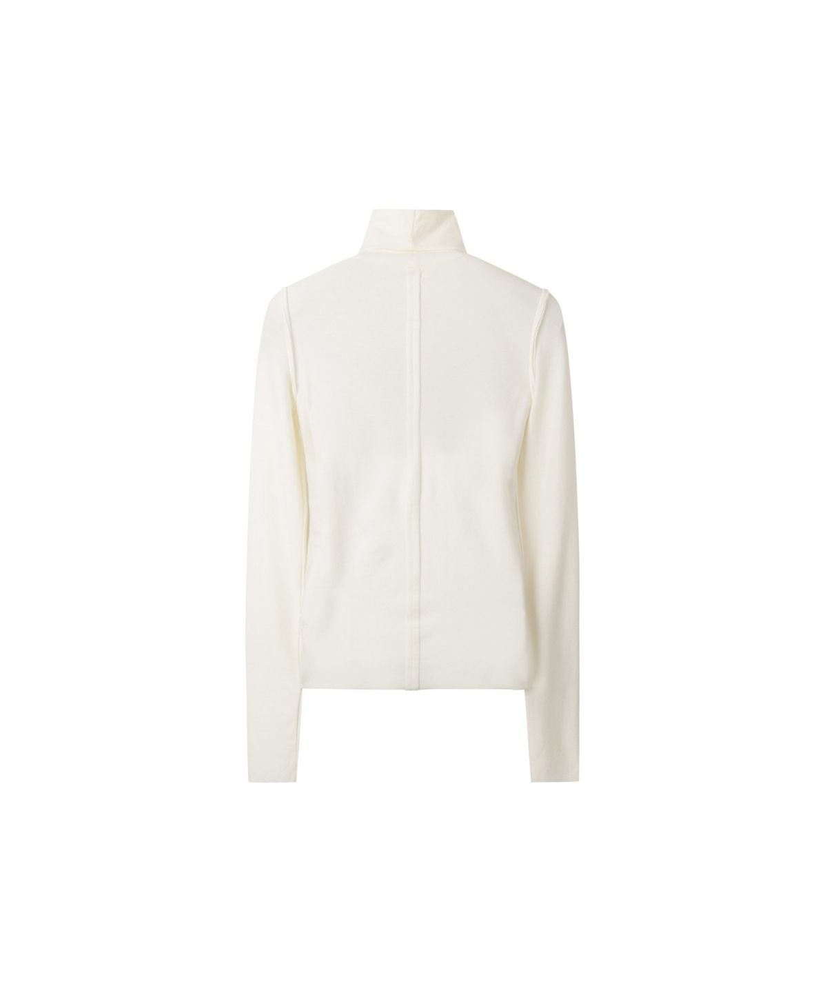 래코드(RECODE) Raw Edge Detail Long Sleeve Top RQTAA25520IVX