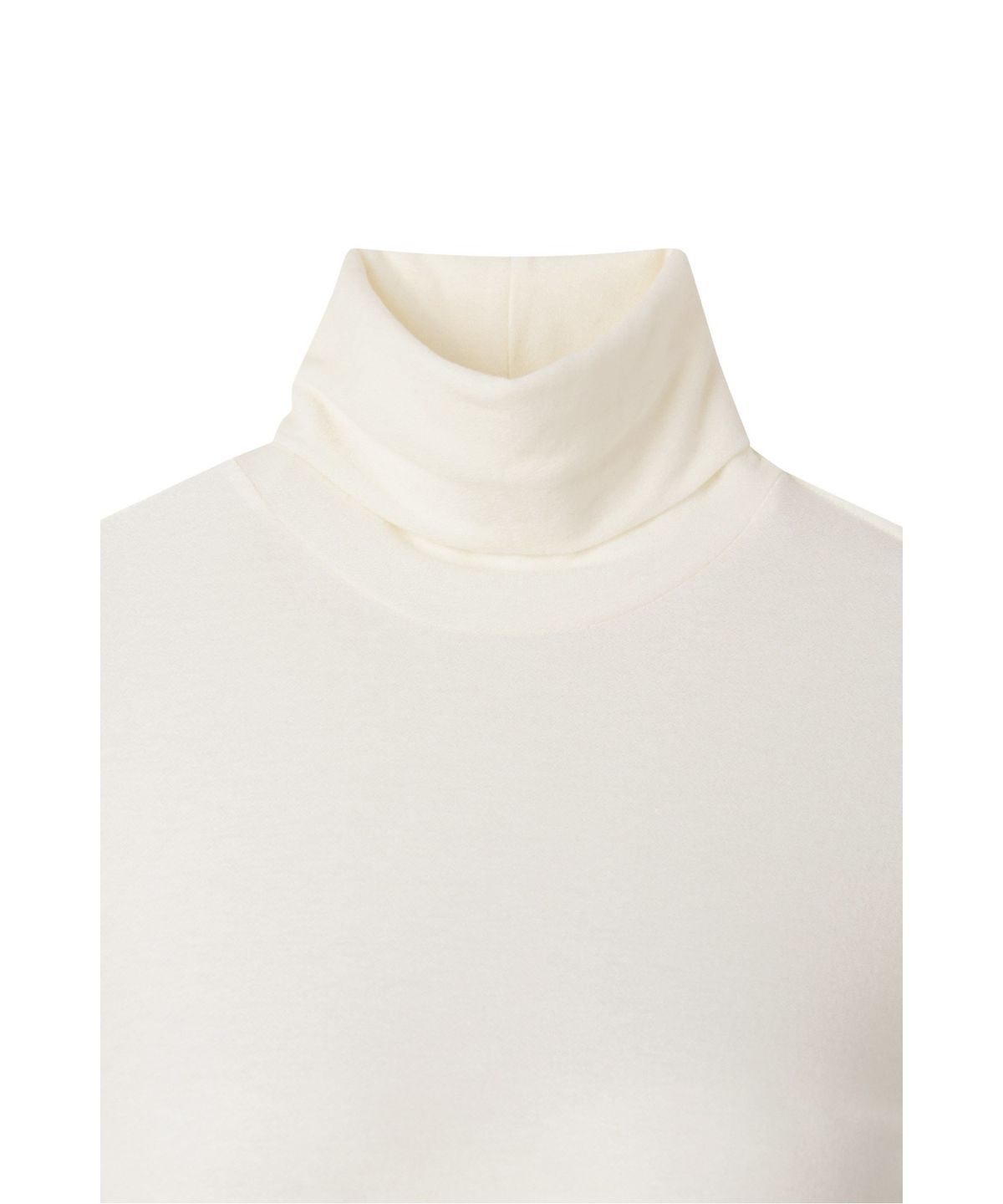 래코드(RECODE) Raw Edge Detail Long Sleeve Top RQTAA25520IVX