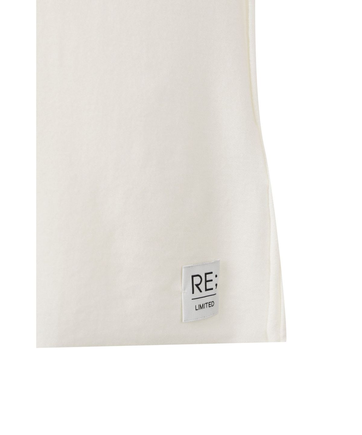 래코드(RECODE) Raw Edge Detail Long Sleeve Top RQTAA25520IVX
