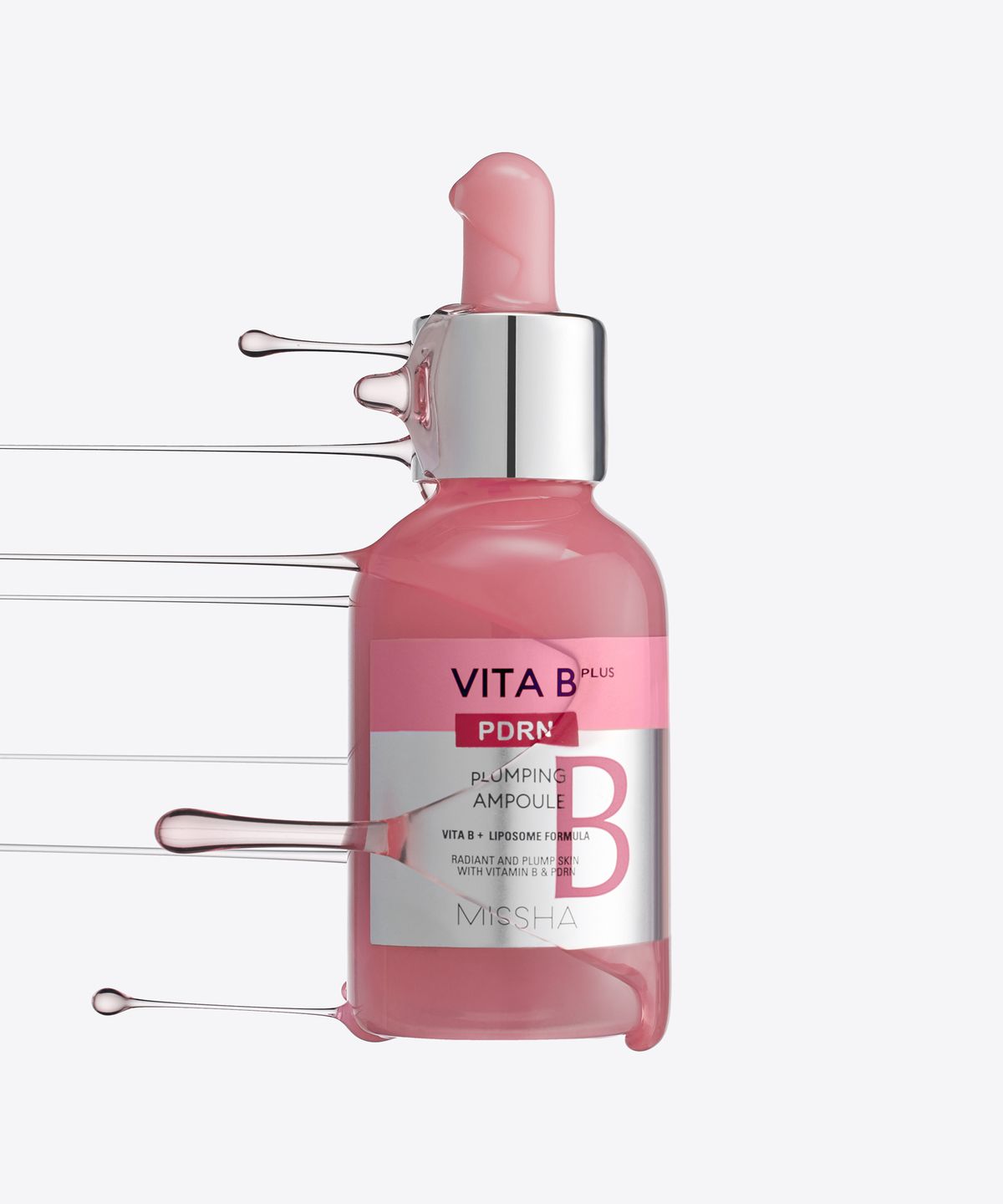 미샤(MISSHA) [2개] 비타비플러스 PDRN 플럼핑 앰플 30ml (+마스크팩 증정)