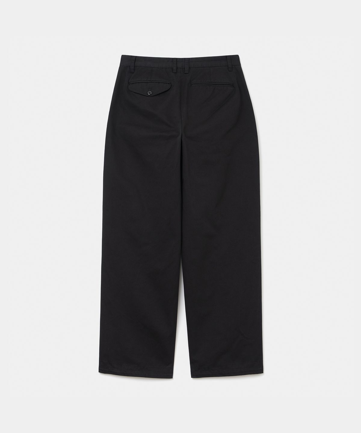 유니폼브릿지(UNIFORM BRIDGE) basic cotton chino pants black