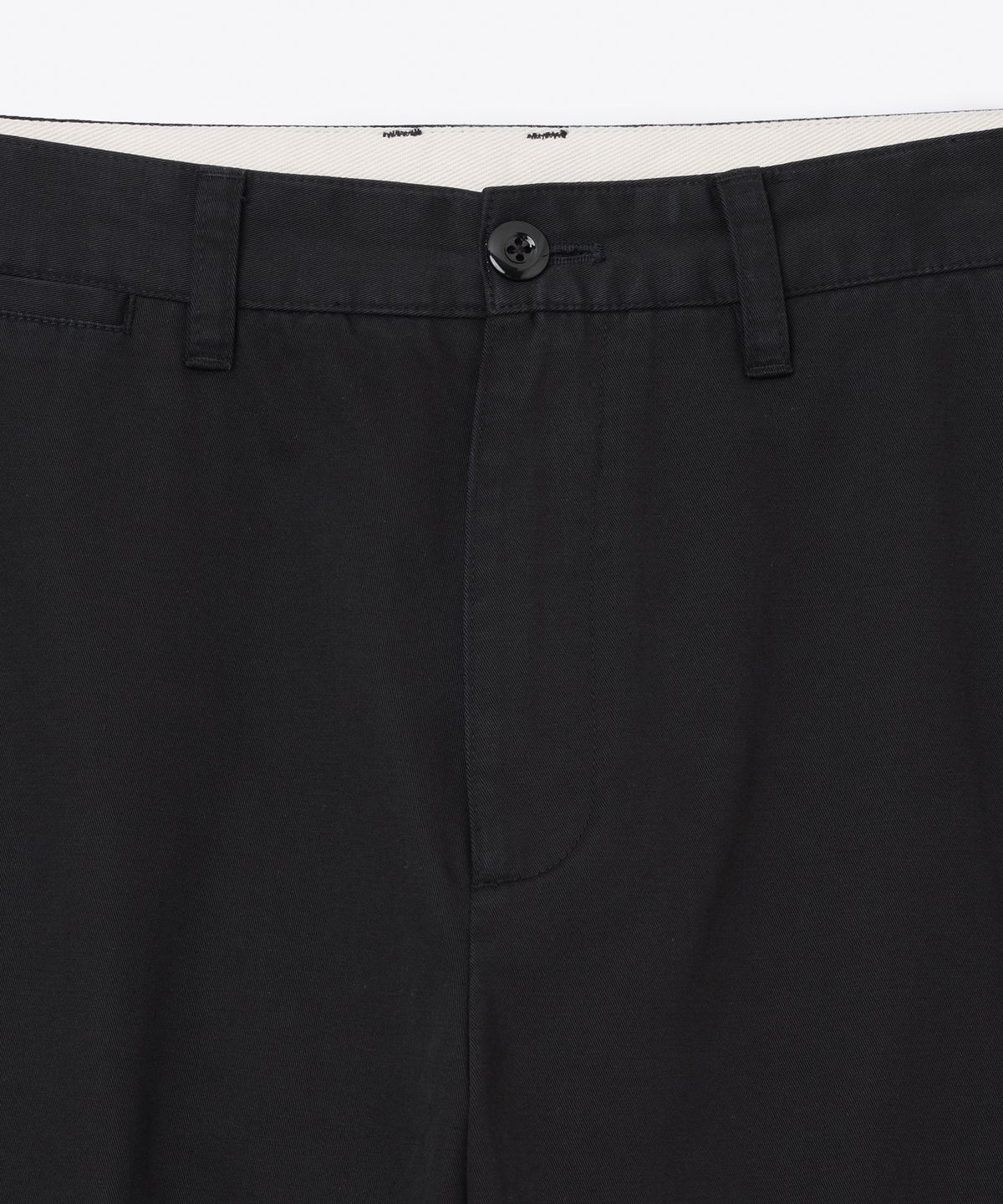 유니폼브릿지(UNIFORM BRIDGE) basic cotton chino pants black