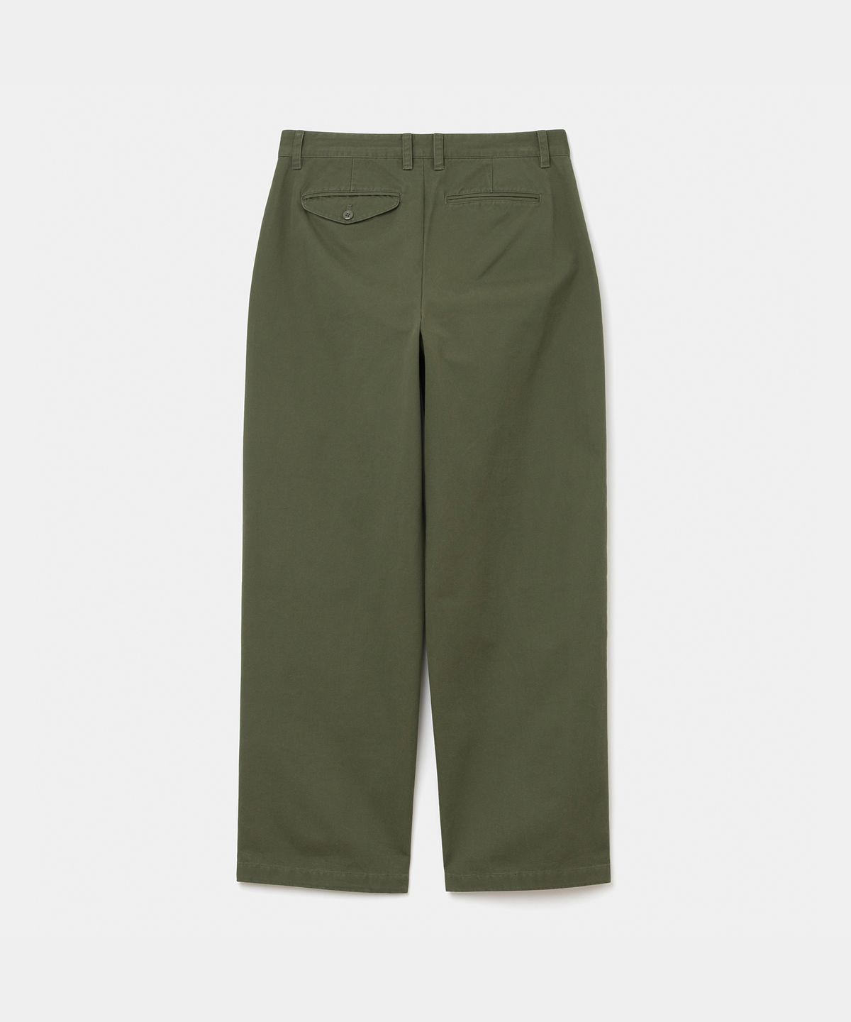 유니폼브릿지(UNIFORM BRIDGE) basic cotton chino pants olive