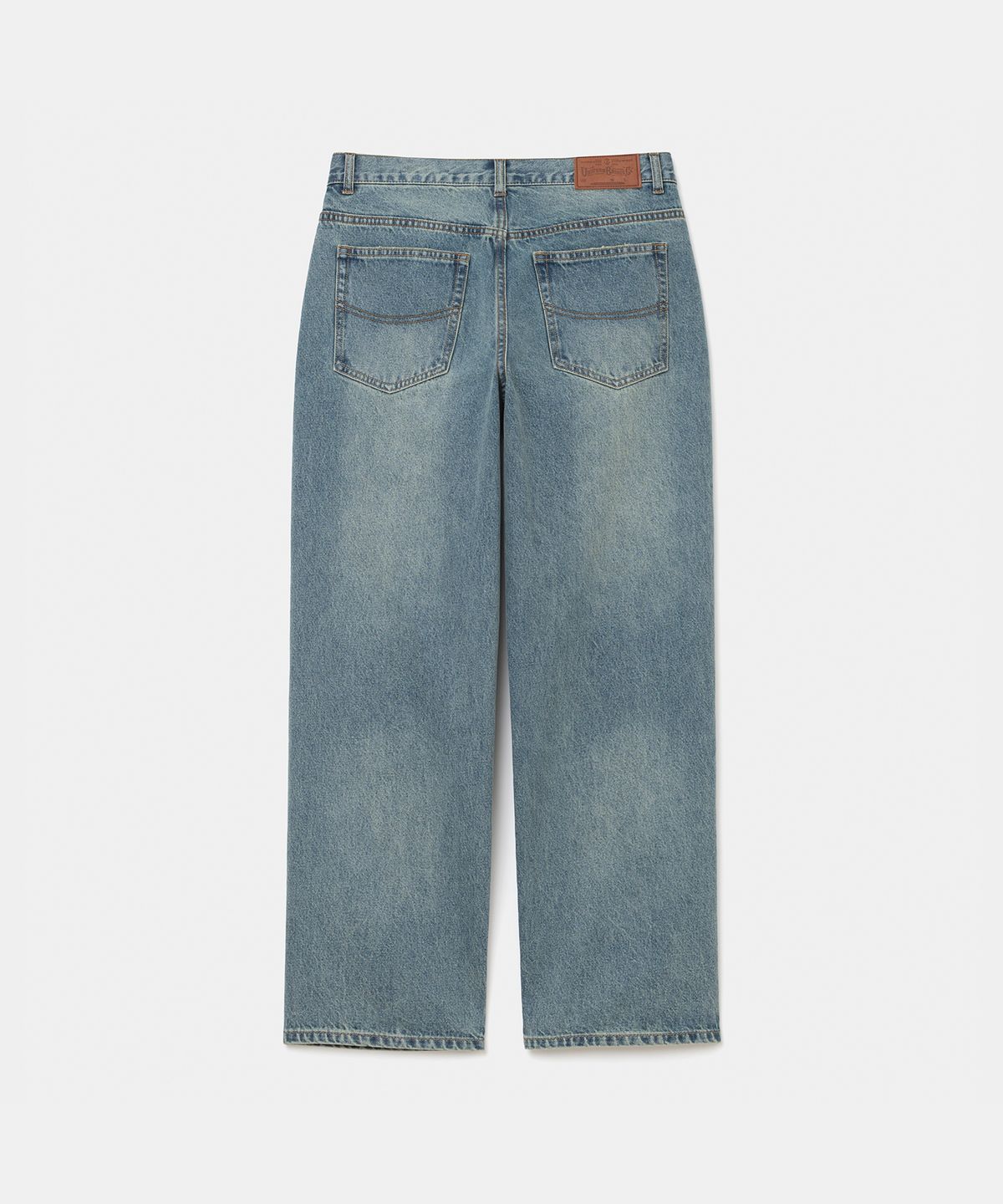 유니폼브릿지(UNIFORM BRIDGE) 002 denim pants regular fit 13.5oz indigo blue