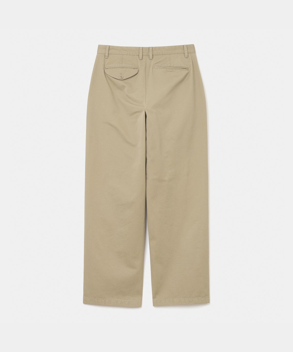 유니폼브릿지(UNIFORM BRIDGE) basic cotton chino pants beige