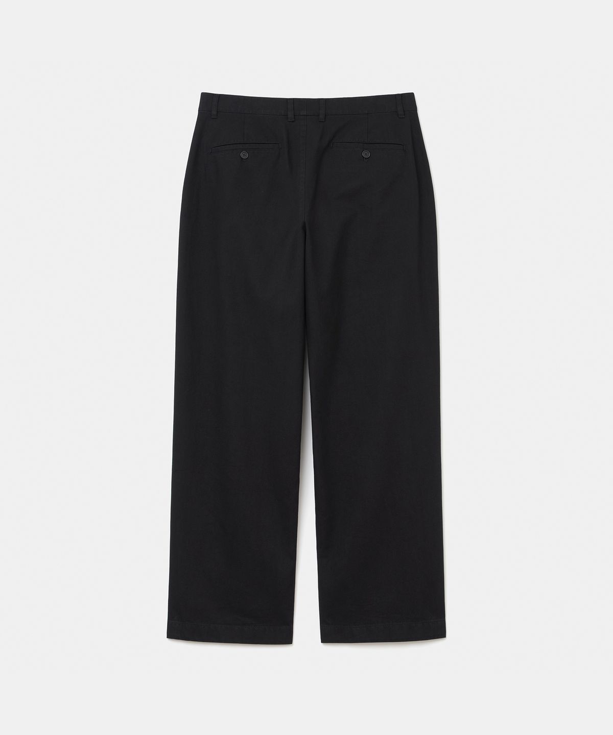 유니폼브릿지(UNIFORM BRIDGE) one tuck sports pants black