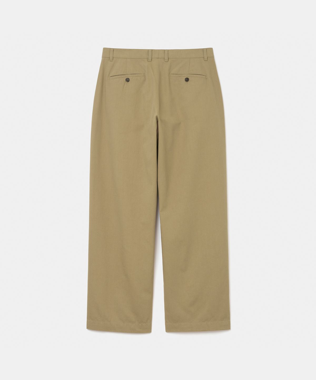유니폼브릿지(UNIFORM BRIDGE) one tuck sports pants beige