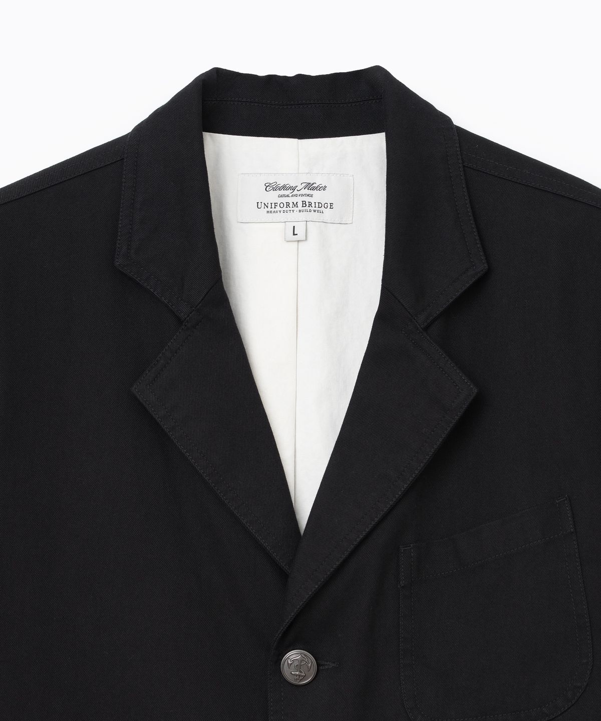 유니폼브릿지(UNIFORM BRIDGE) anchor button sports jacket black