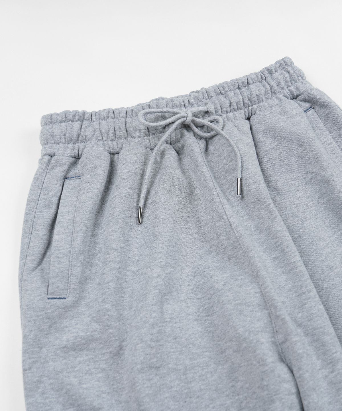 프리즘웍스(FRIZMWORKS) COVER STITCH SWEAT PANTS _ GRAY