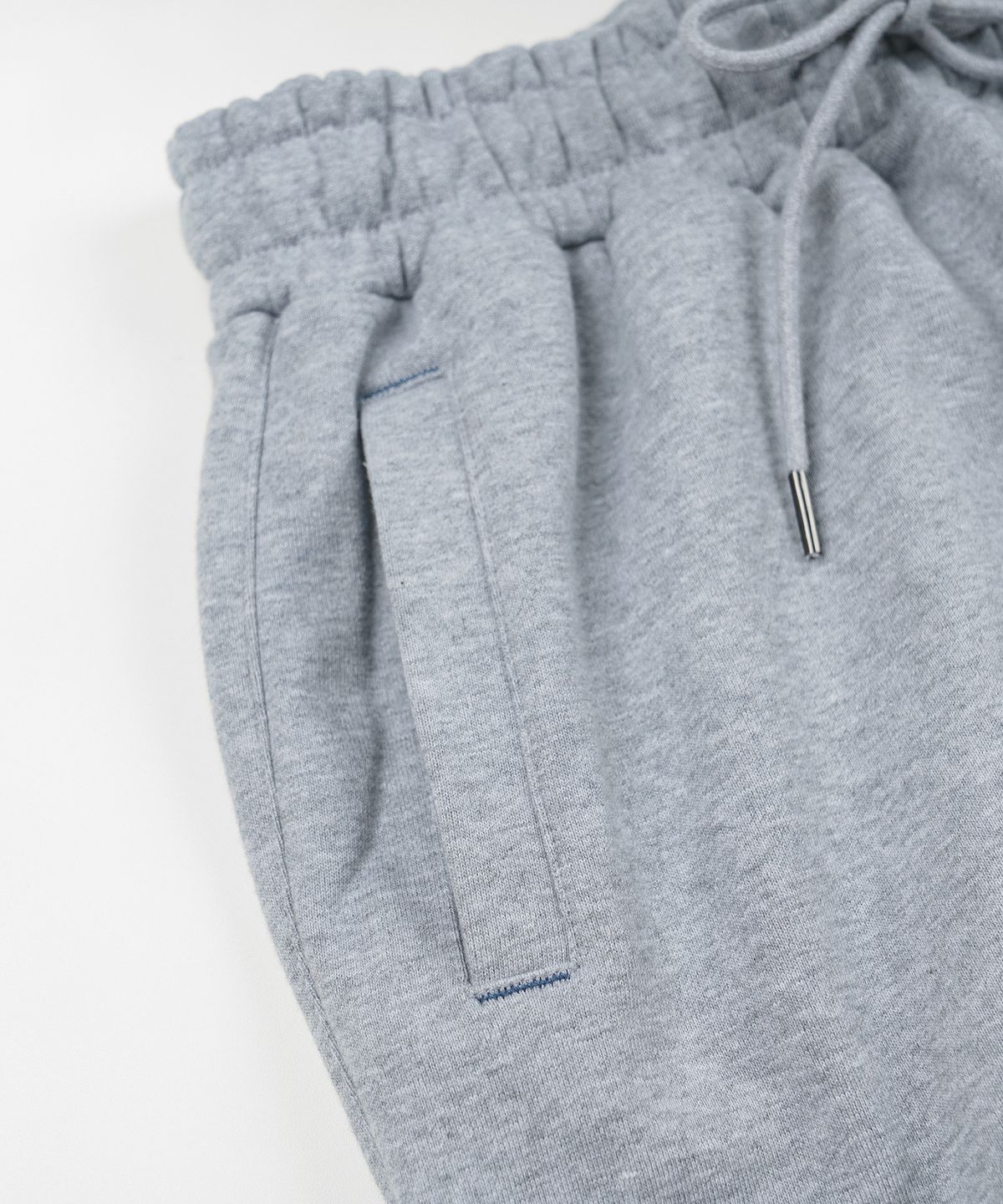 프리즘웍스(FRIZMWORKS) COVER STITCH SWEAT PANTS _ GRAY