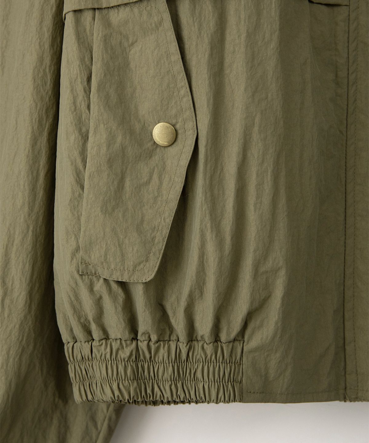 썸웨어버터(SOMEWHEREBUTTER) Vintage Wind Blouson - Khaki