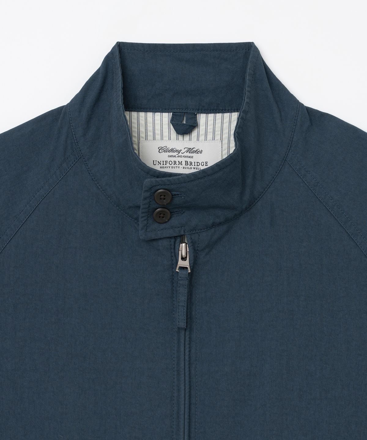 유니폼브릿지(UNIFORM BRIDGE) washed herrington jacket navy